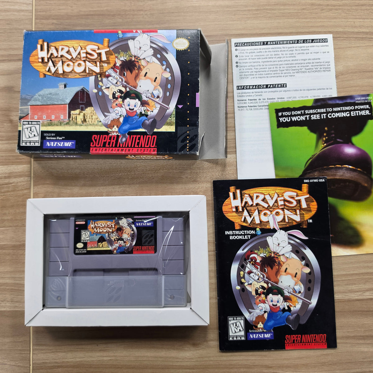 Harvest Moon Complete - Nintendo SNES