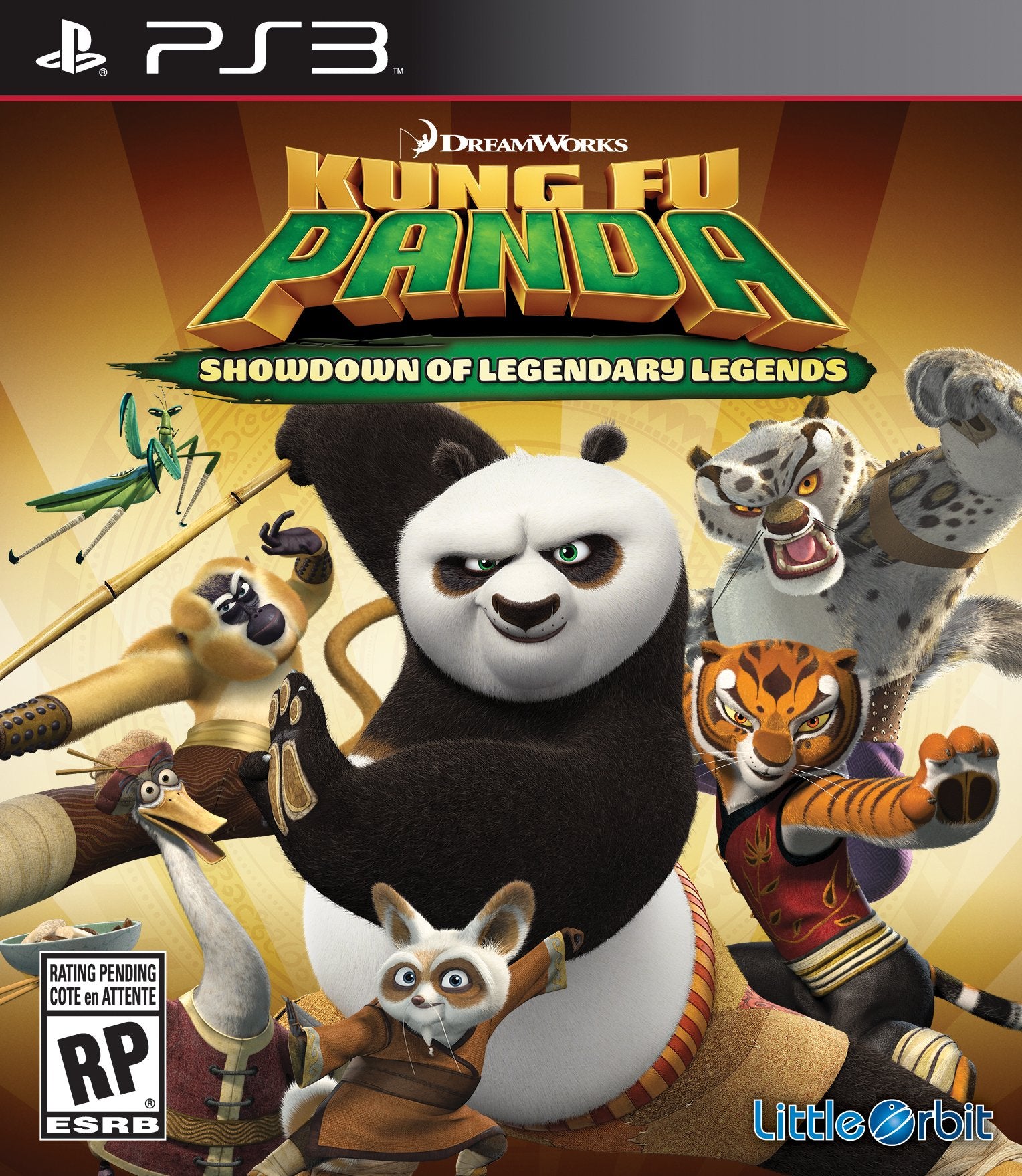 Kung Fu Panda Showdown of the Legendary Legends - Sony PlayStation 3 (PS3)