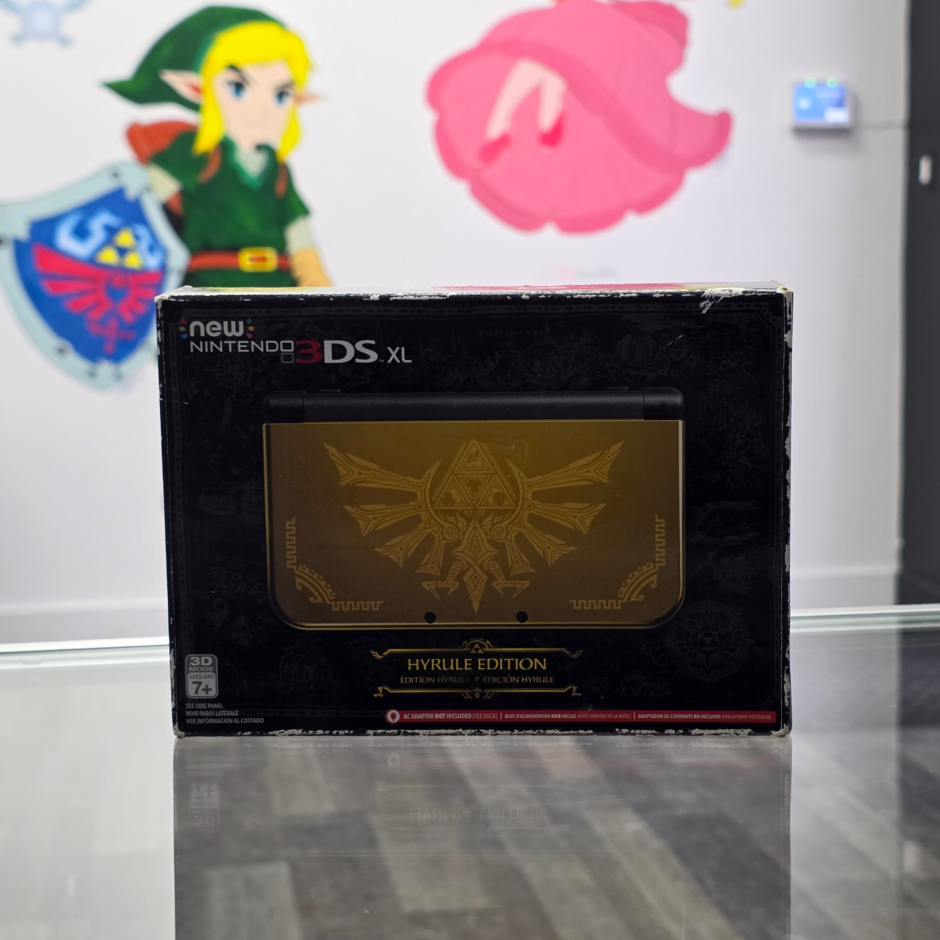 (GOOD) CIB  "New" Nintendo 3DS XL Hyrule Edition