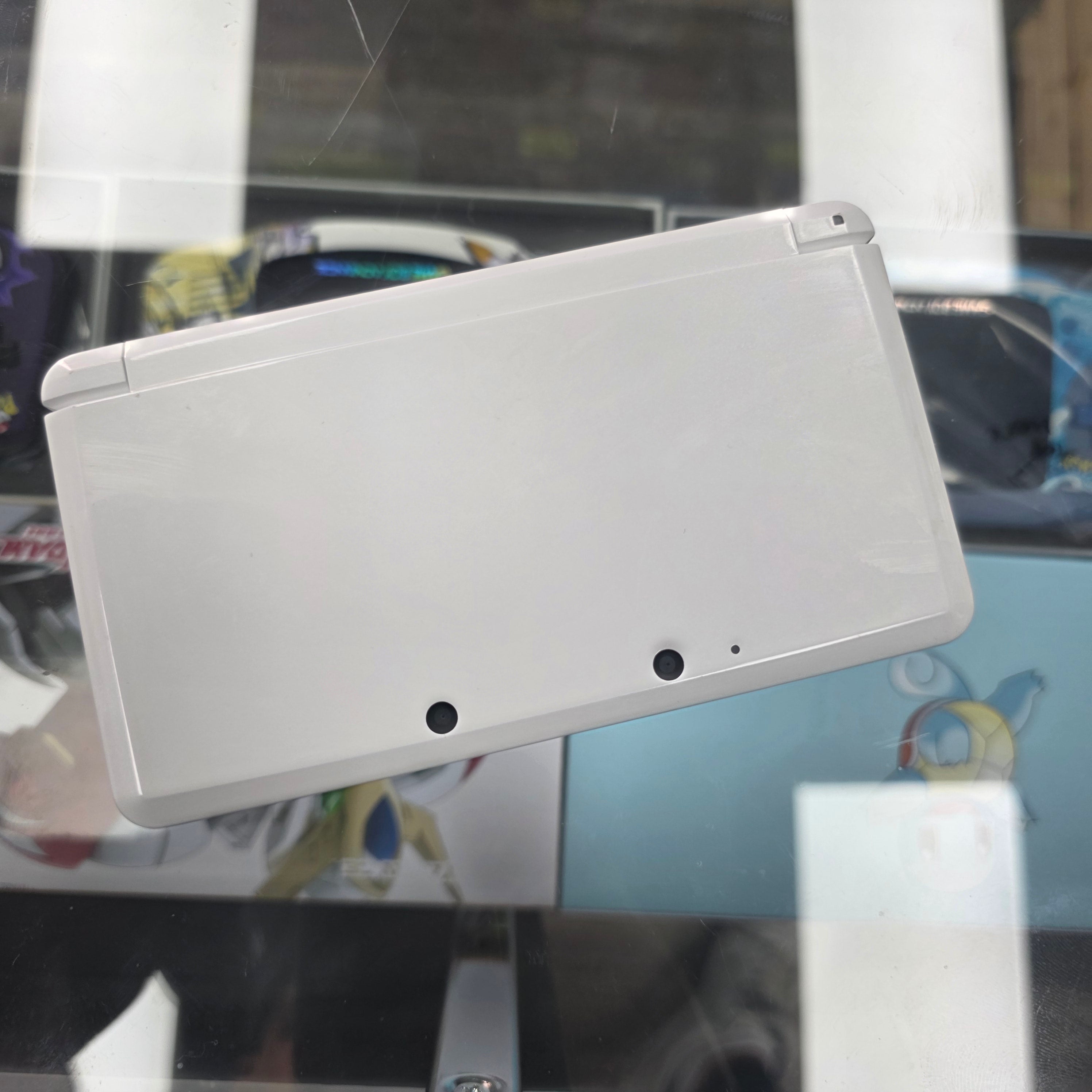 (Reshelled) Nintendo 3DS  White Handheld Console