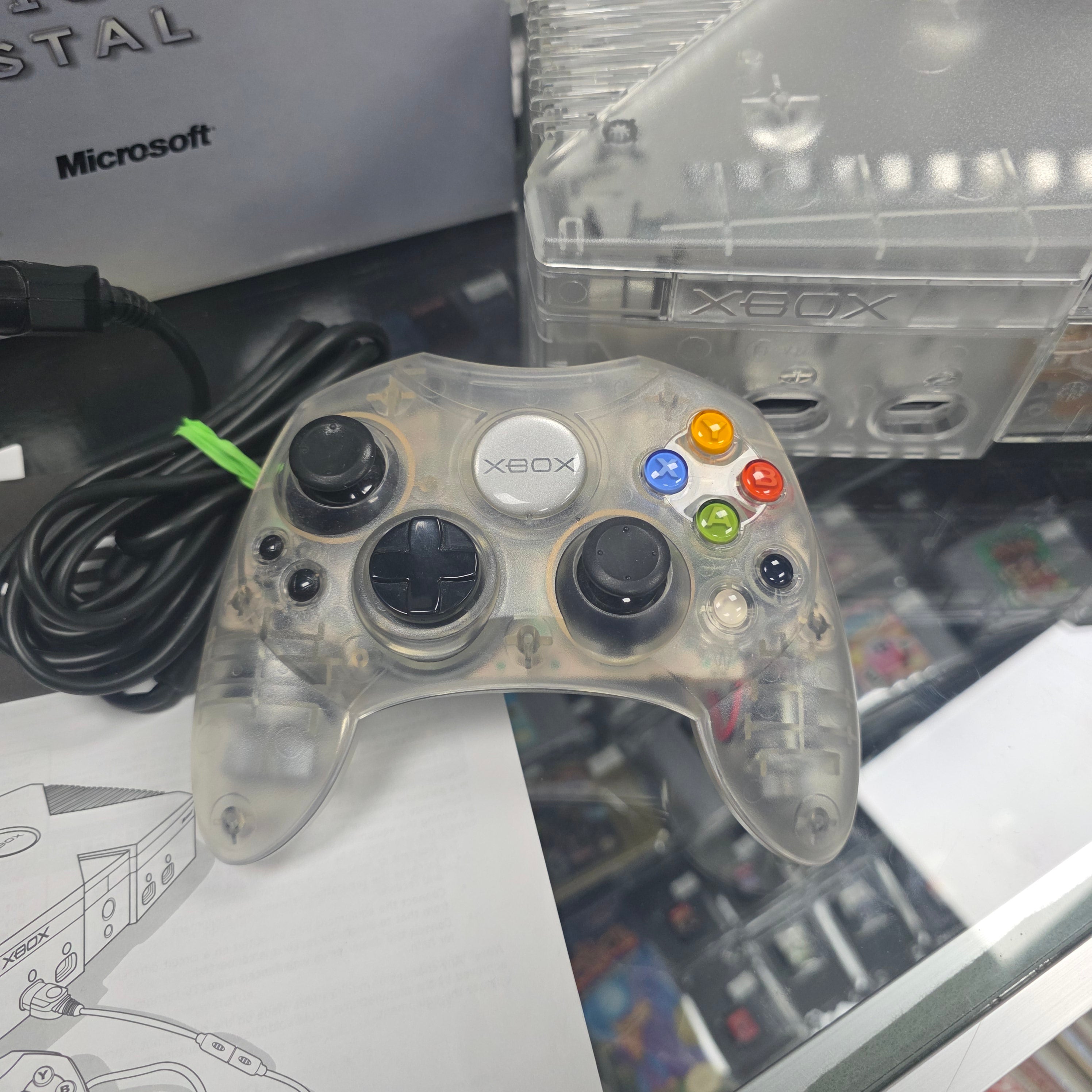 Microsoft Xbox Crystal Edition Bundle Console