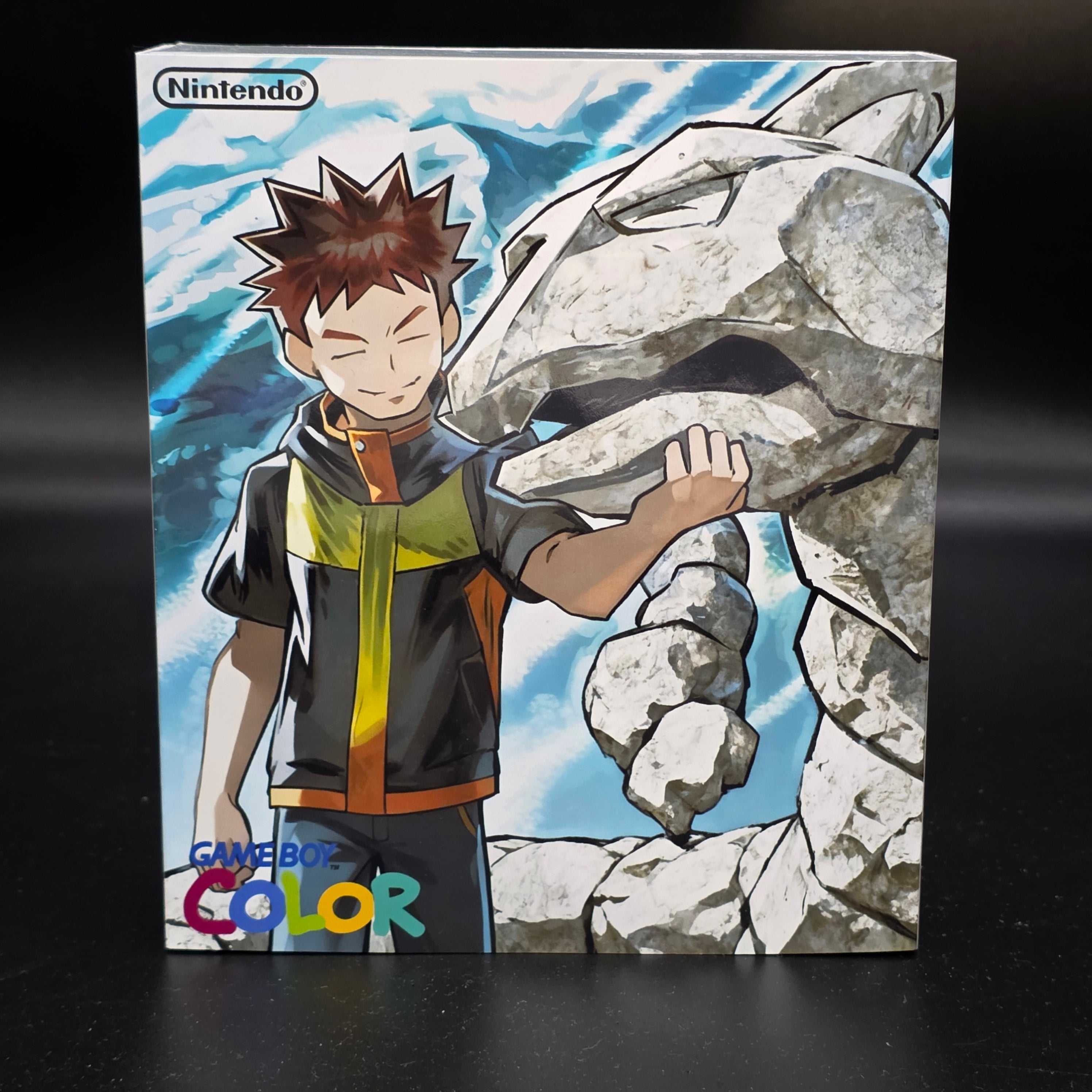 Nintendo Game Boy Color (GBC) Custom Brock Trainer Backlit Handheld Console