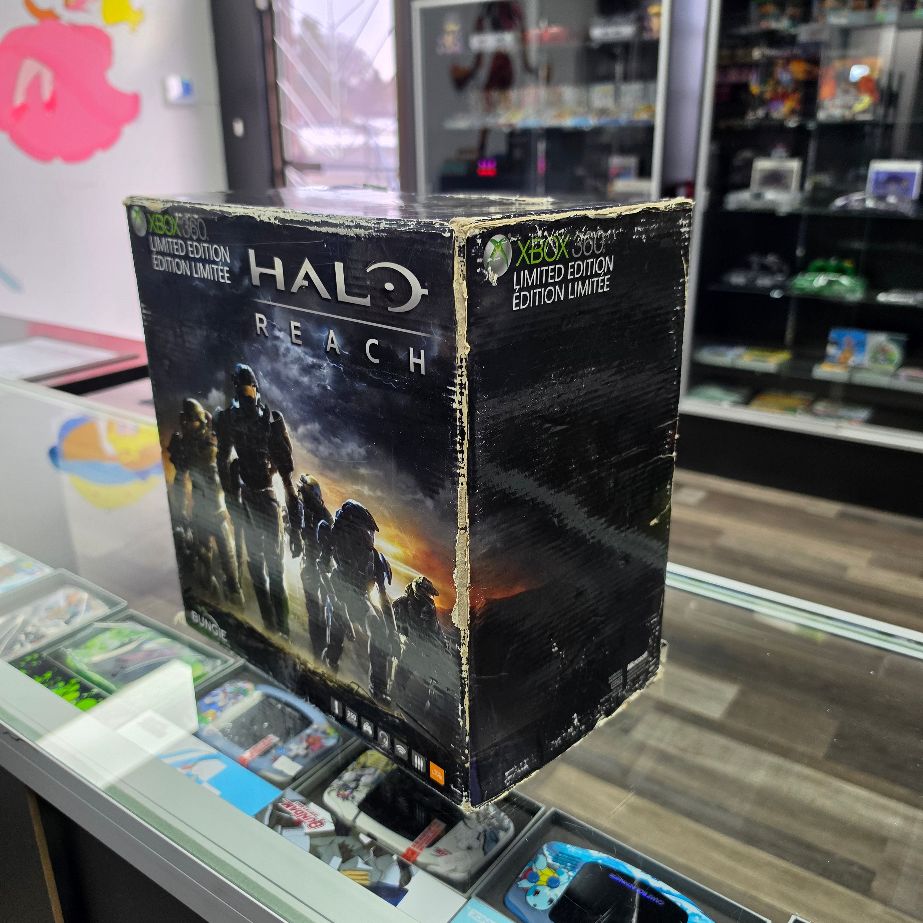 CIB Microsoft Xbox 360 Slim Limited Edition Halo Reach