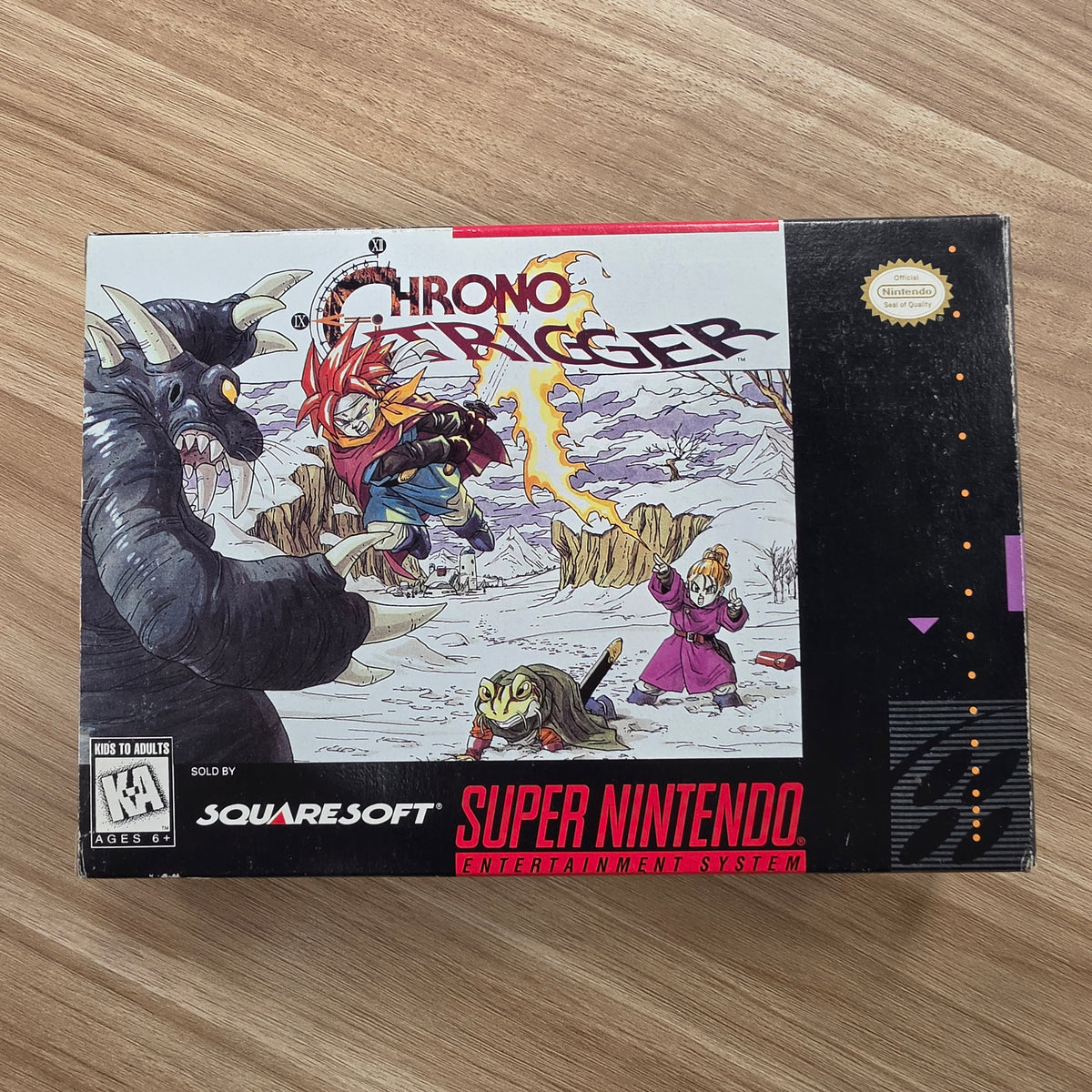 Chrono Trigger Complete + Rare Reg Card - Nintendo SNES