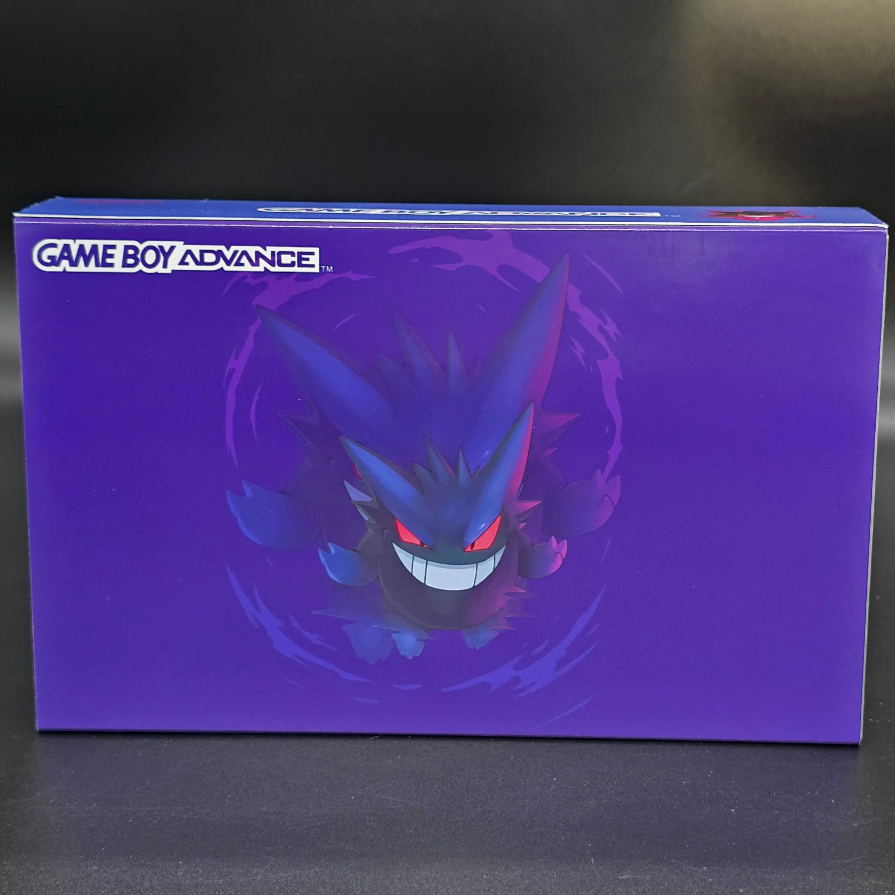 Nintendo Game Boy Advance (GBA) Custom Gengar Backlit Handheld Console