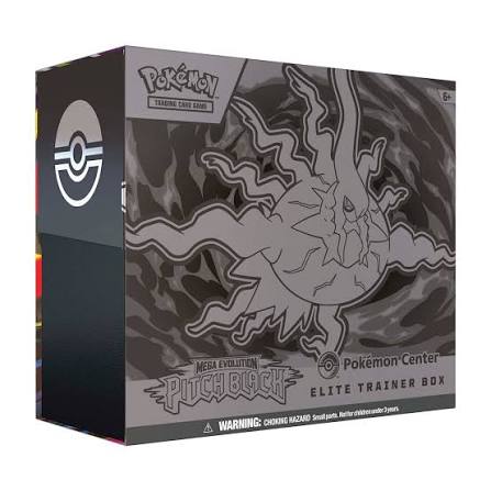 Pokemon TCG: Mega Evolution-Pitch Black Pokémon Center Elite Trainer Box