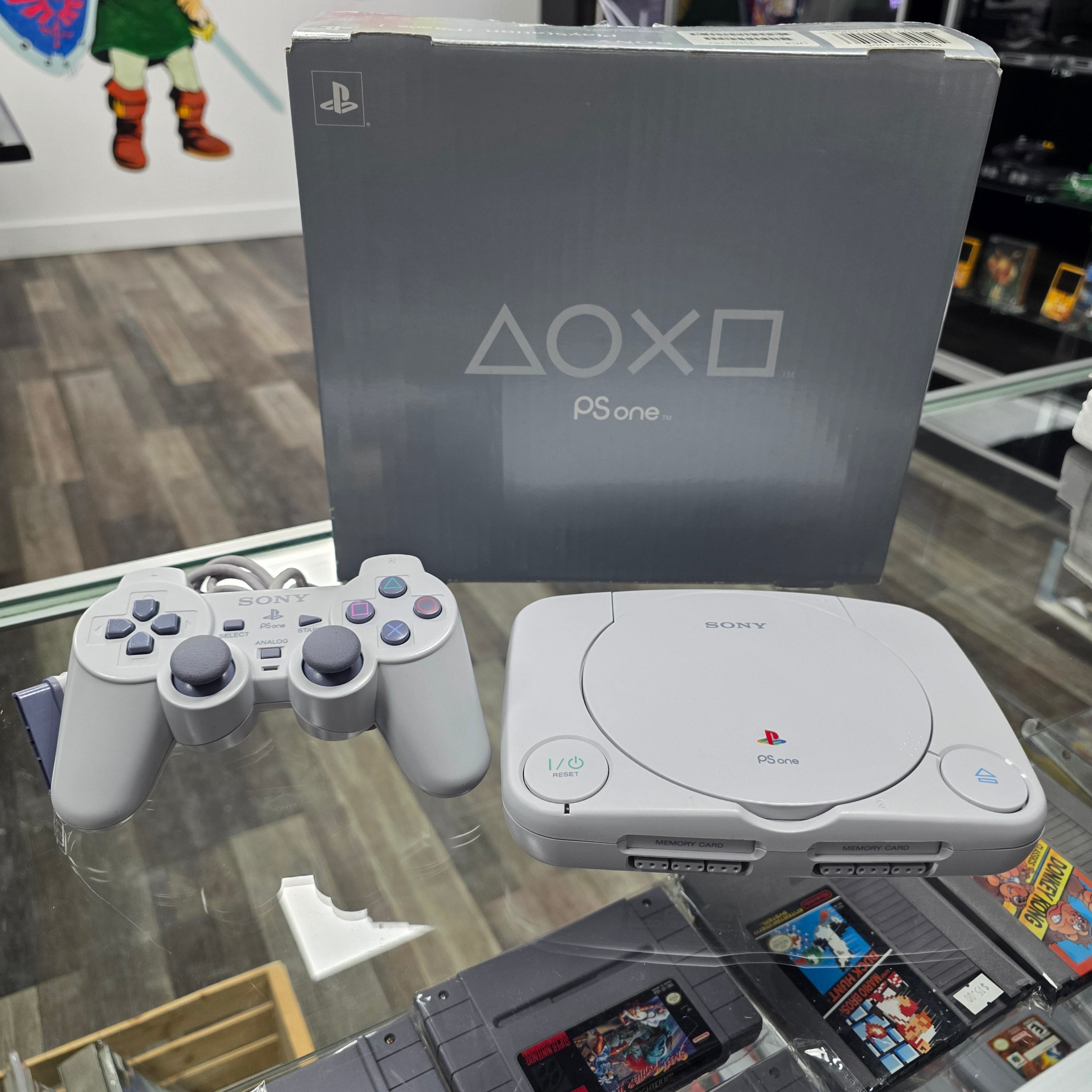(CIB) Sony PlayStation PSOne White Console Bundle (SCPH-101)