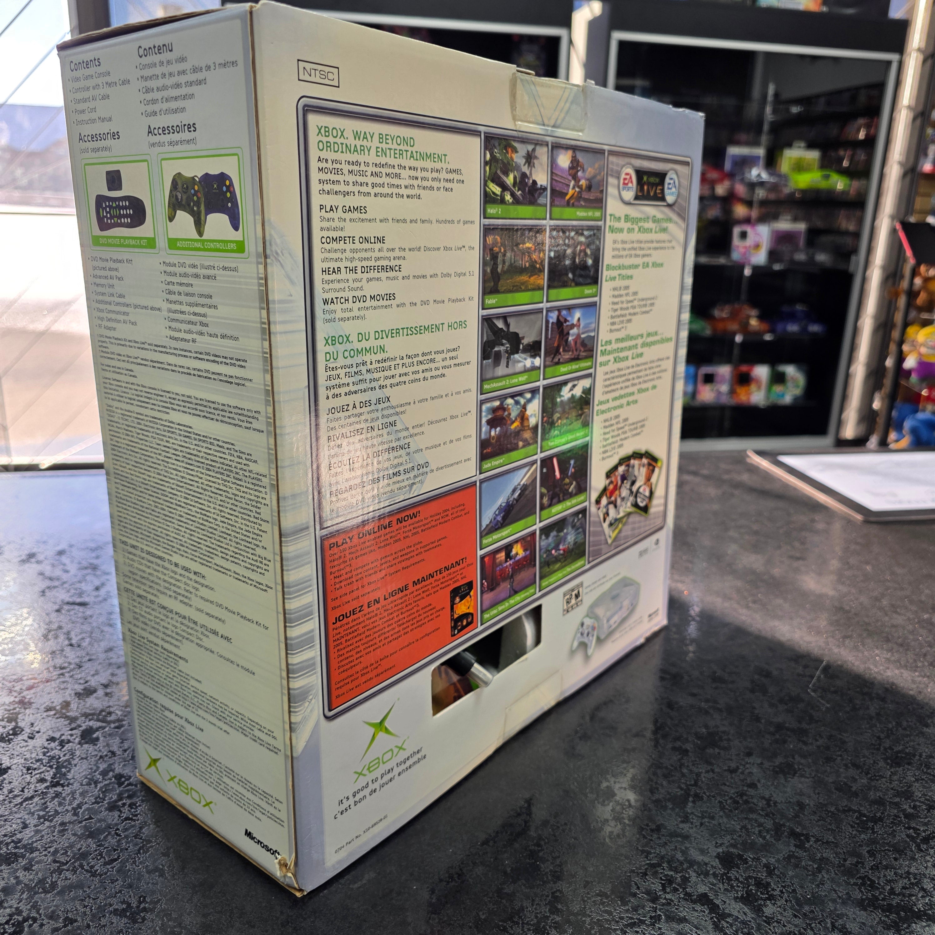 Microsoft Xbox Crystal Edition Fable Bundle Console Canada Exclusive