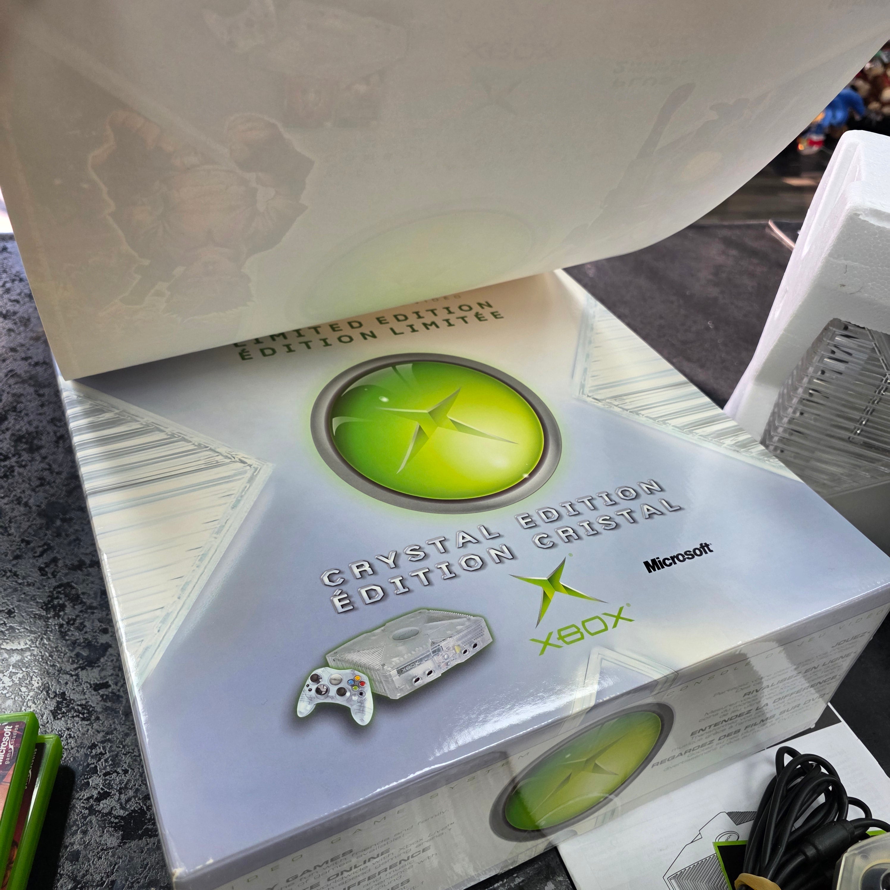 Microsoft Xbox Crystal Edition Fable Bundle Console Canada Exclusive