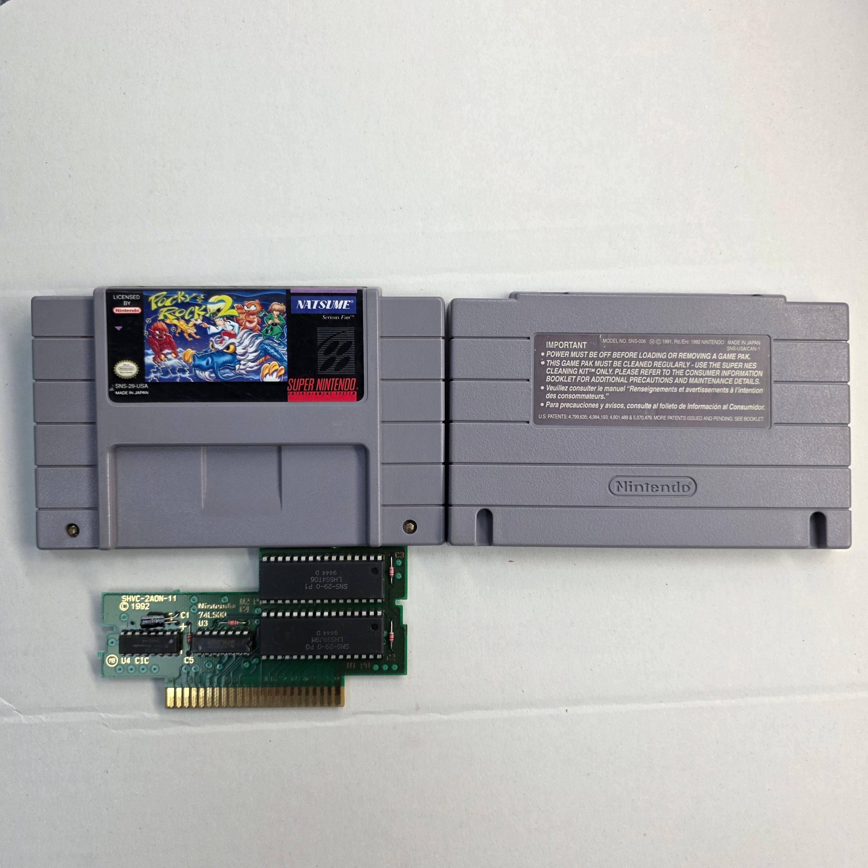 Pocky and Rocky 2 - Nintendo SNES