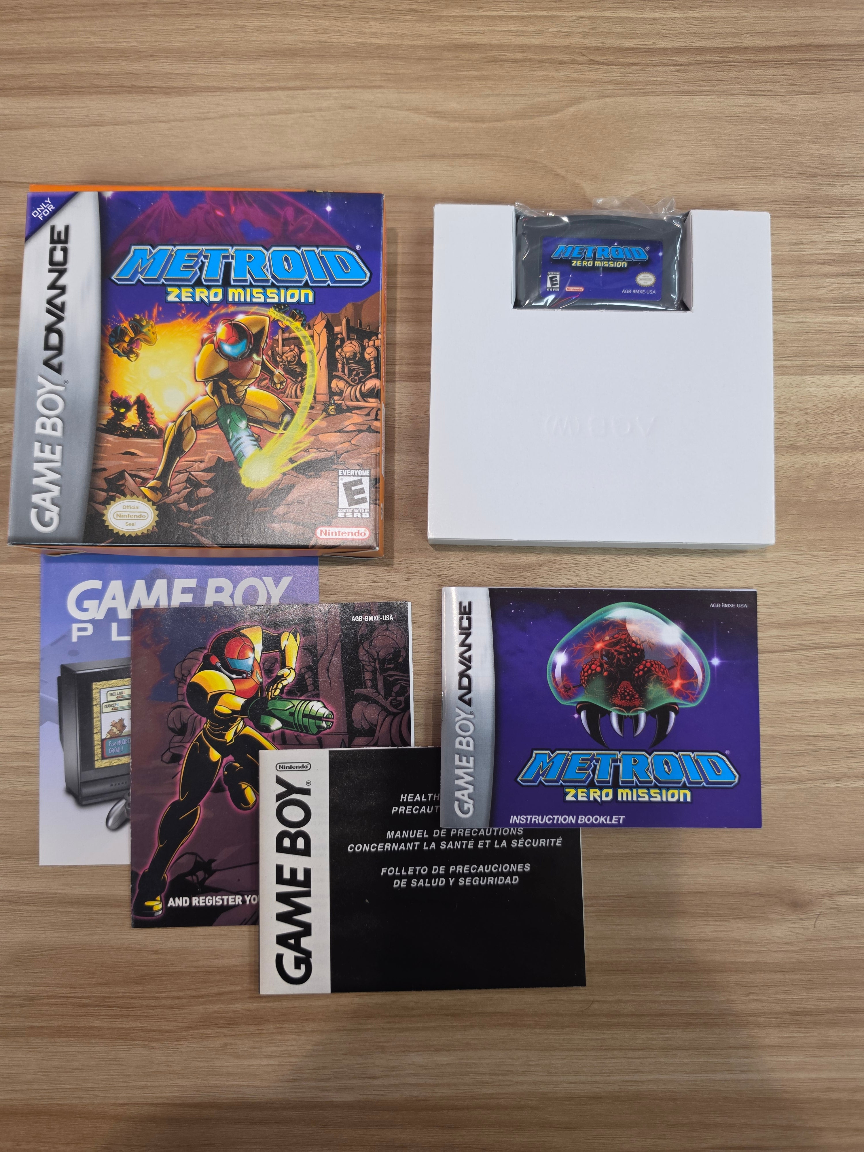 Metroid Zero Mission - Nintendo Game Boy Advance
