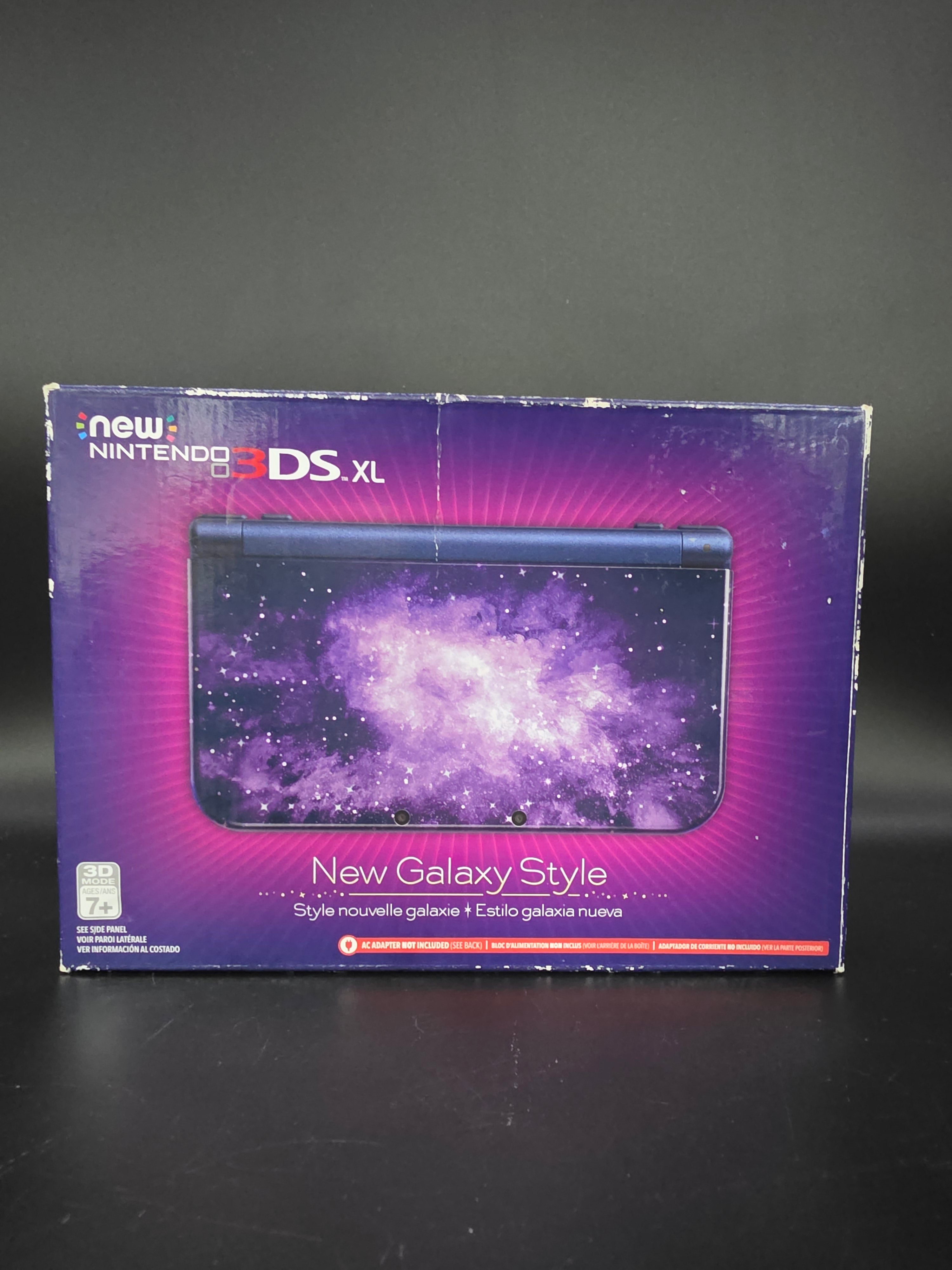 Complete in box "NEW" Nintendo 3DS XL Galaxy Handheld System [B]