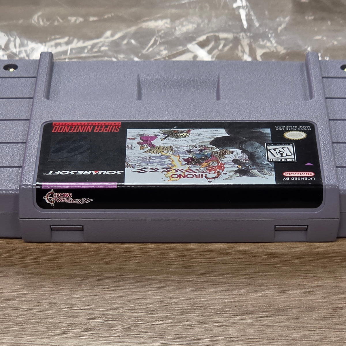 Chrono Trigger Complete + Rare Reg Card - Nintendo SNES