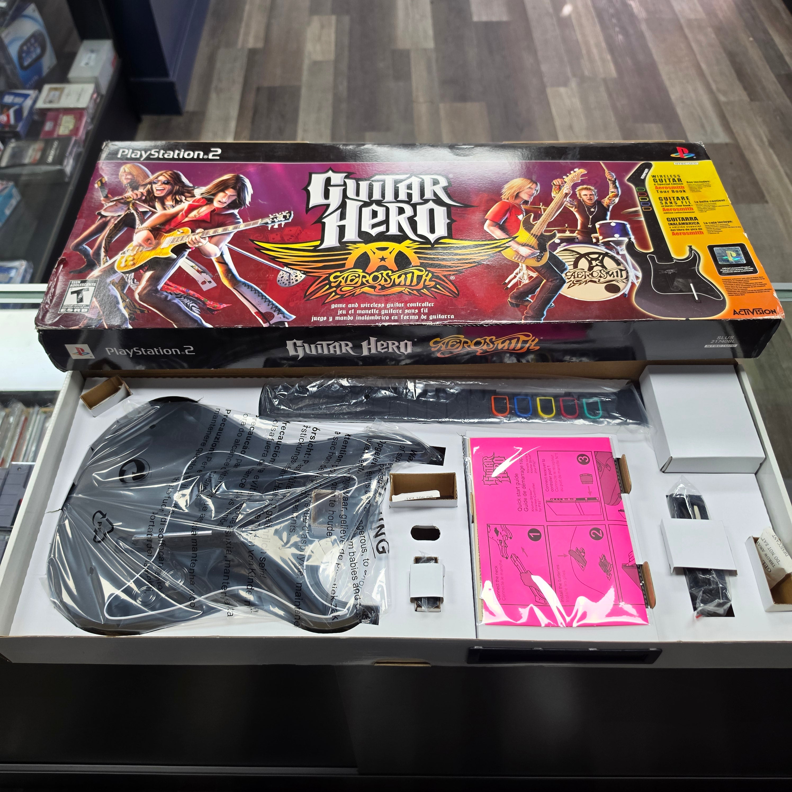 Guitar Hero Aerosmith Bundle - Sony PlayStation [Brand NEW]