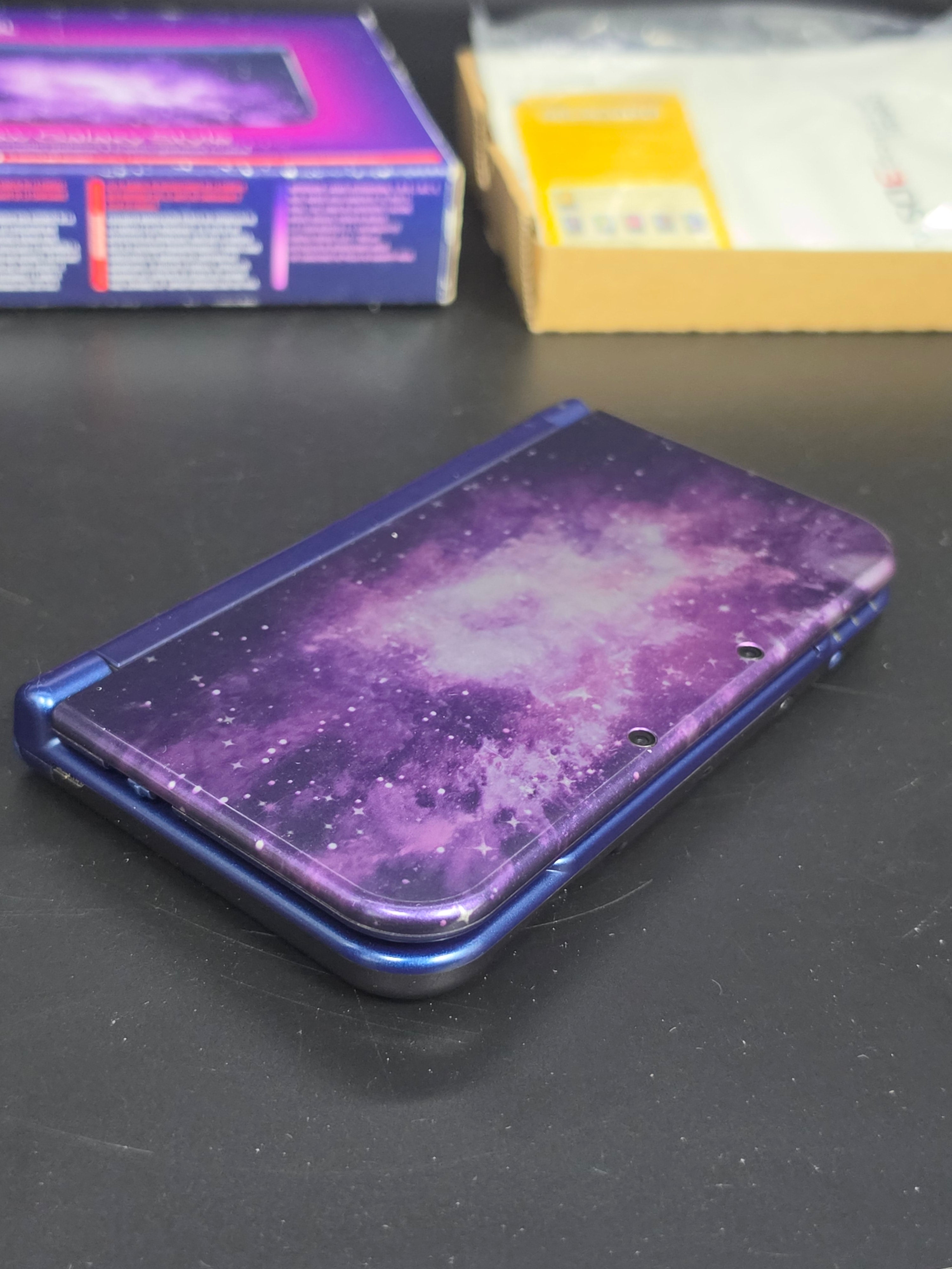 Complete in box "NEW" Nintendo 3DS XL Galaxy Handheld System [B]