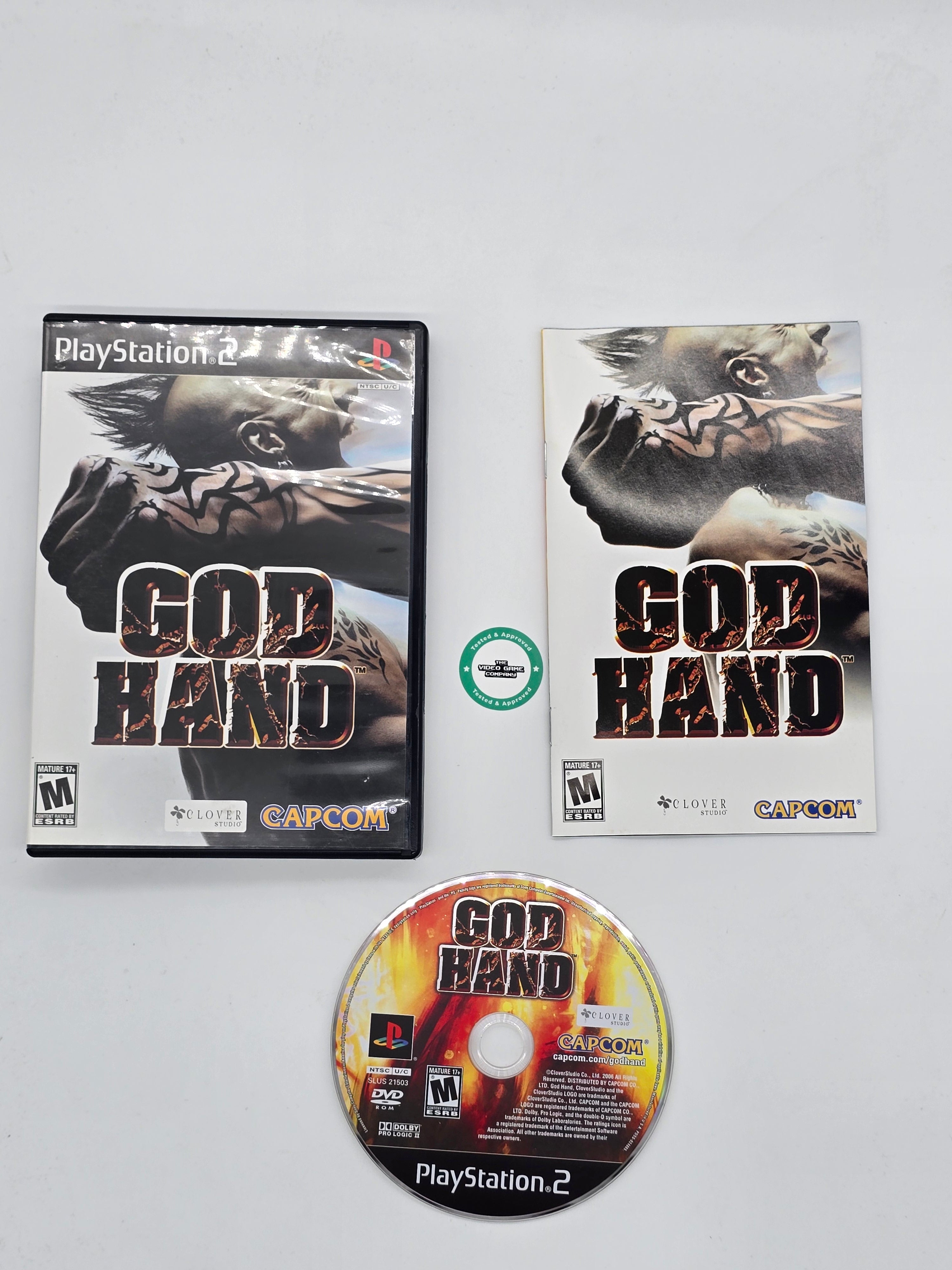 God Hand - Sony PlayStation 2 (PS2)