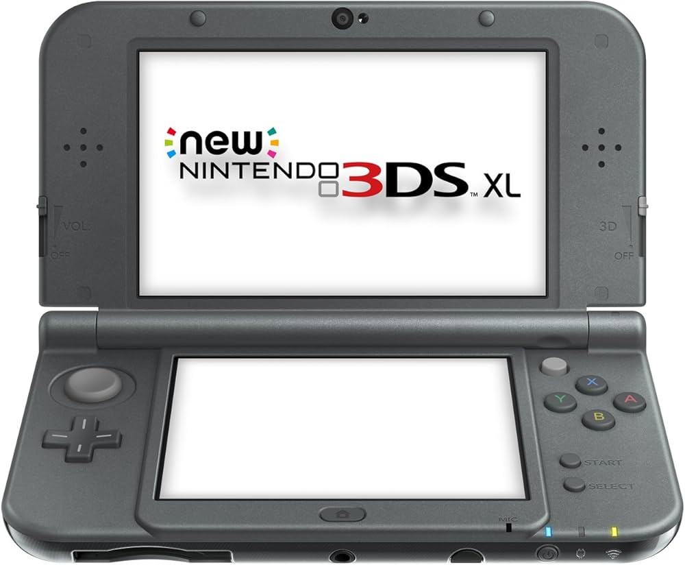 "NEW" Nintendo 3DS XL Grey Handheld System (Modded)