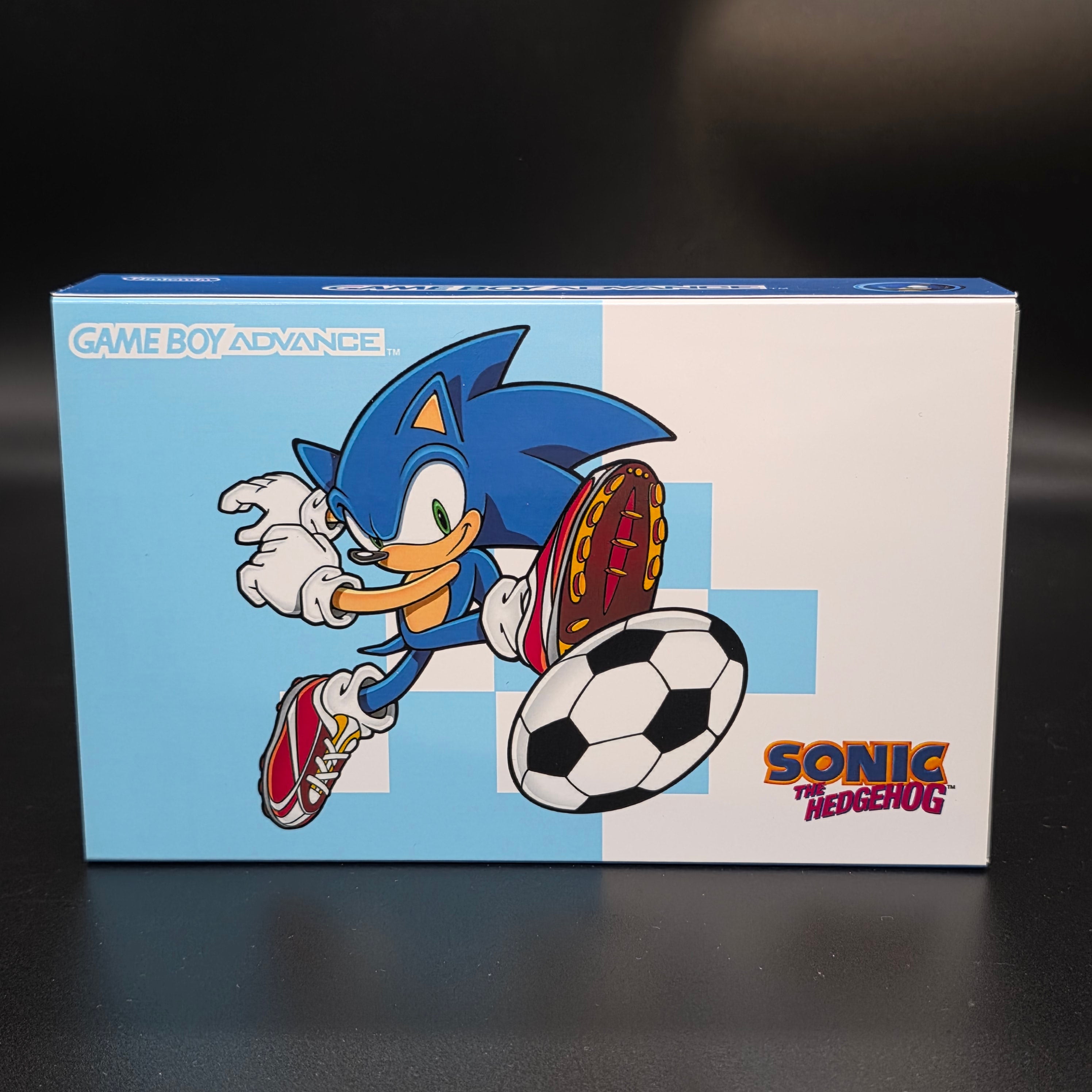 Nintendo Game Boy Advance (GBA) Custom Sonic Backlit Handheld Console