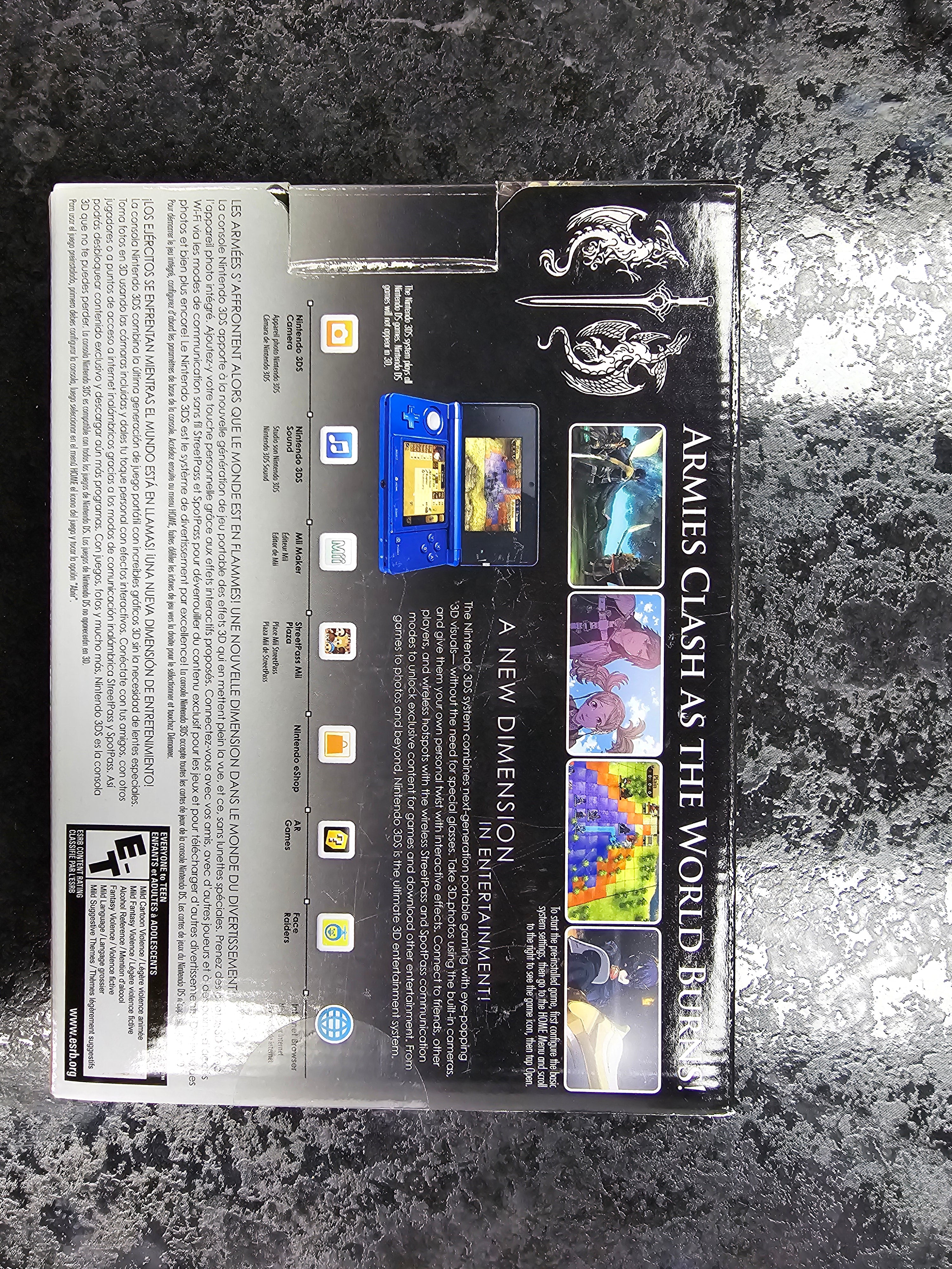 Nintendo 3DS Blue Fire Emblem Awakening Limited Edition