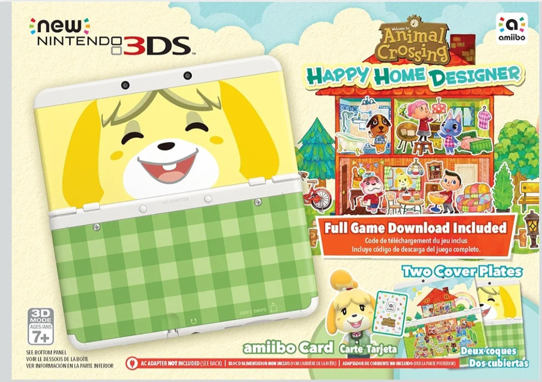 New Nintendo 3DS Animal Crossing: Happy Home Designer Edition - "NEW" 3DS  Console