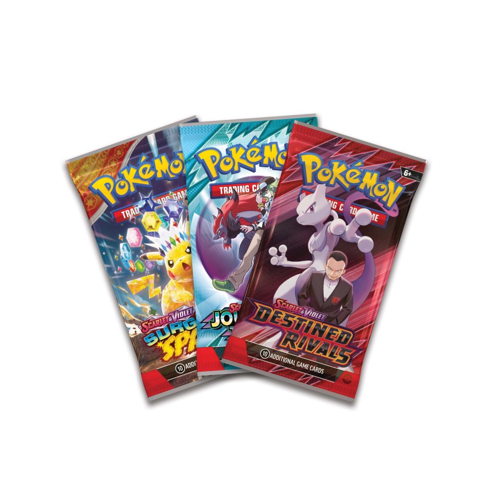 Pokemon TCG: Poke Ball Tins 3-Pack Costco Exclusive (Repeat Ball, Ultra Ball, and Great Ball) - 9 Booster Packs