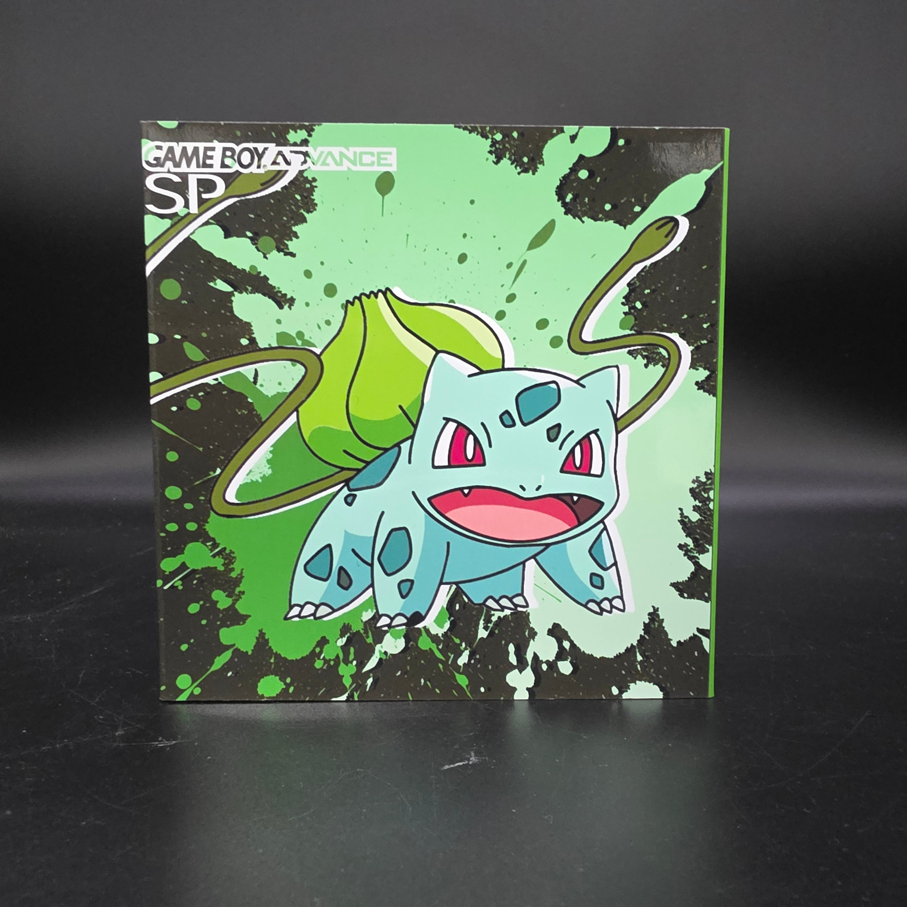 Nintendo Gameboy Advance SP (GBA) Custom Bulbasaur Backlit Handheld Console