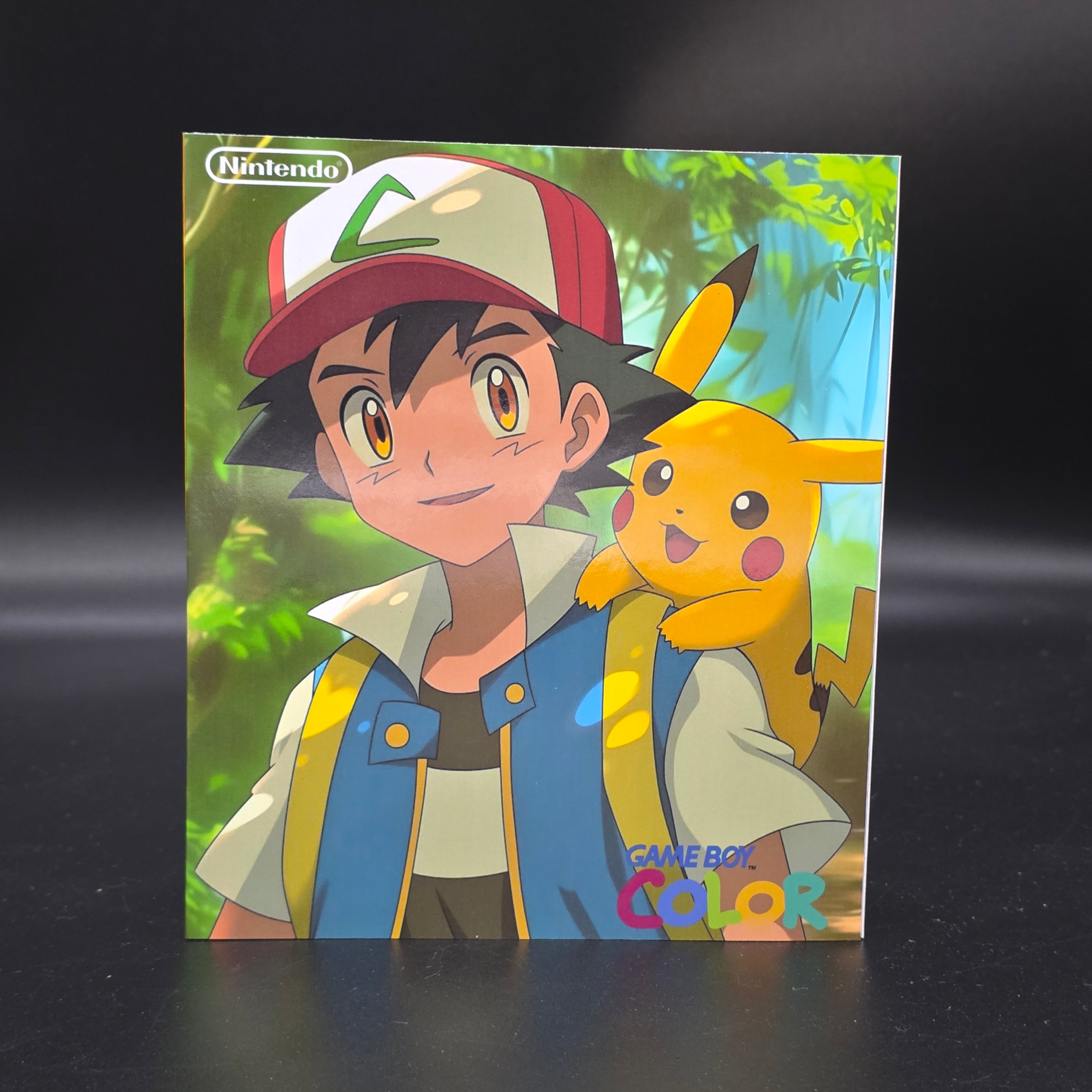 Nintendo Game Boy Color (GBC) Custom Ash Trainer Backlit Handheld Console