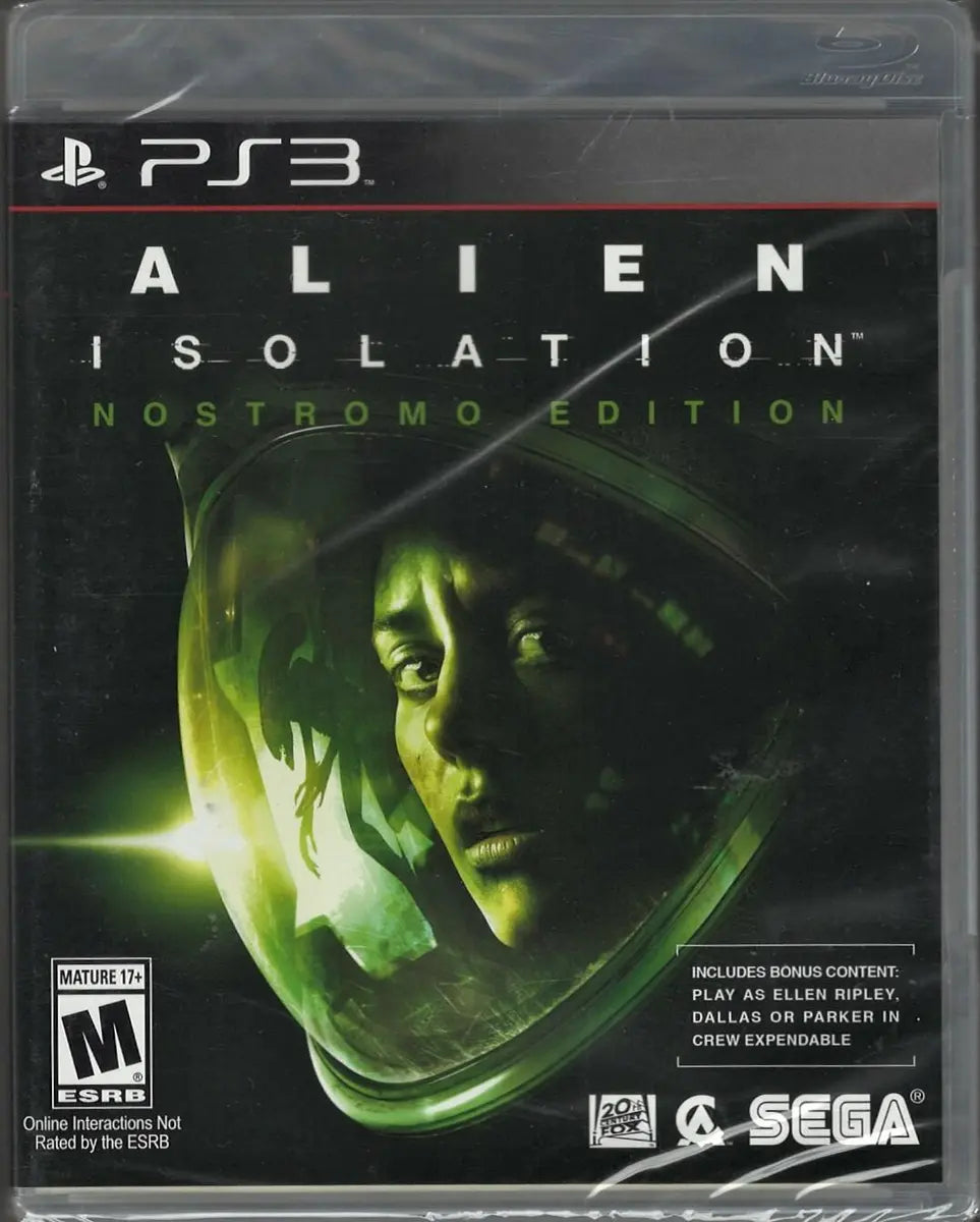 Alien Isolation Nostromo Edition - Sony PlayStation 3 (PS3)