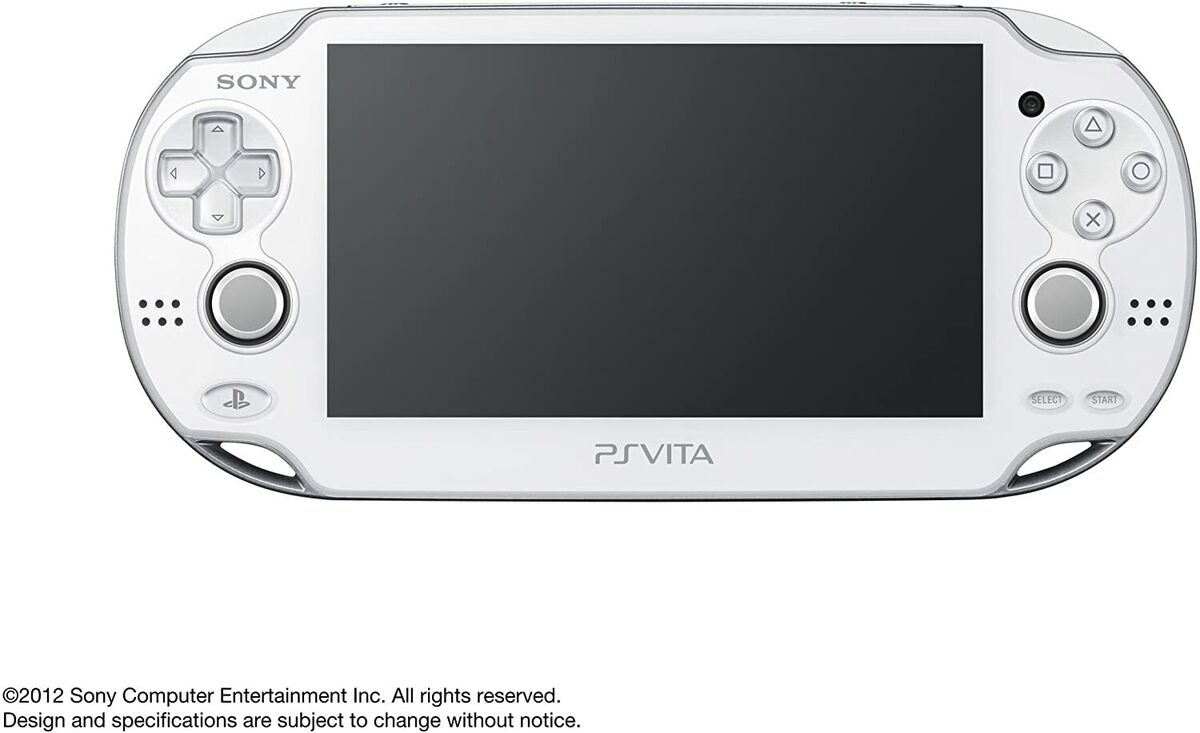 Sony PlayStation PS Vita Crystal White Handheld Console (PCH-1001)