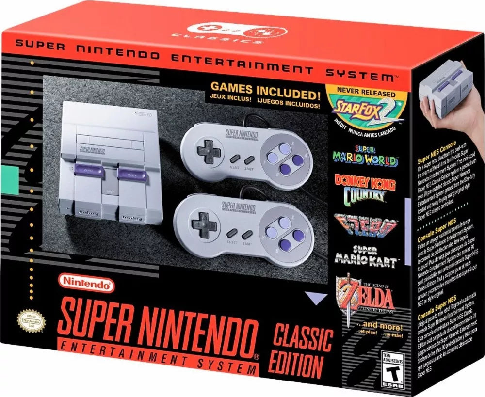 Super Nintendo Entertainment System SNES Classic Edition