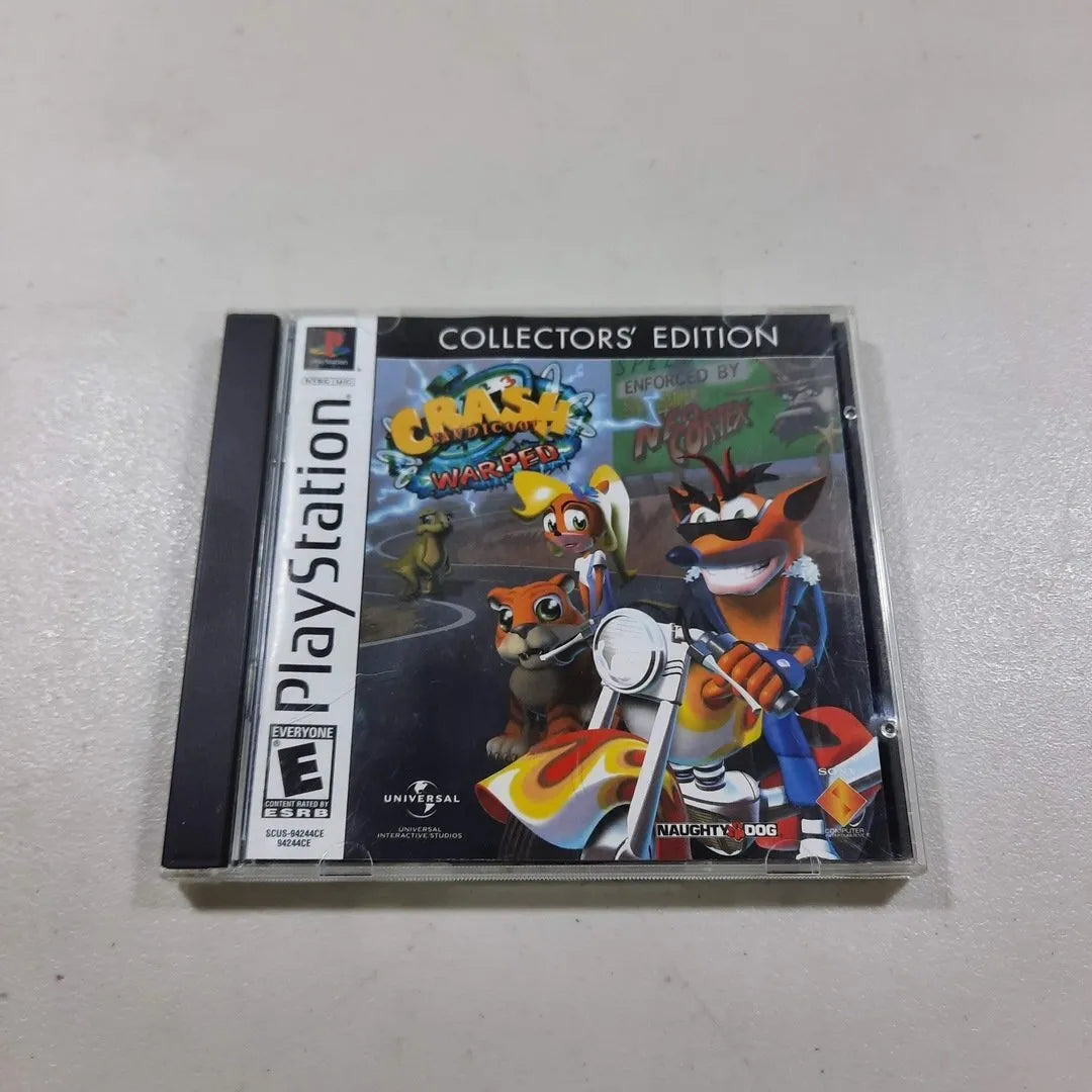 Crash Bandicoot Warped Collector's Edition - Sony PlayStation 1 (PS1)