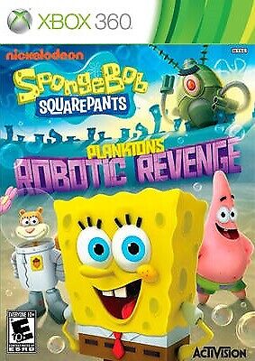 SpongeBob SquarePants Plankton's Robotic Revenge - Microsoft Xbox 360