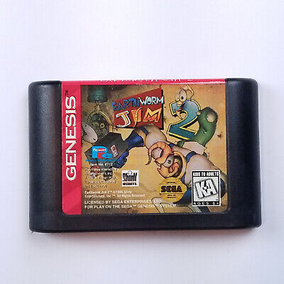 Earthworm Jim 2 - Sega Genesis