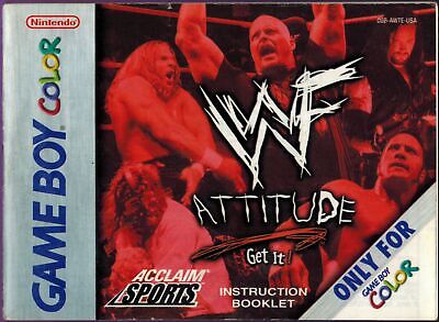 WWF Attitude - Nintendo Game Boy Color
