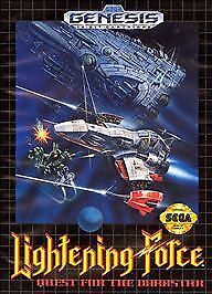 Lightening Force Quest for the Darkstar - Sega Genesis