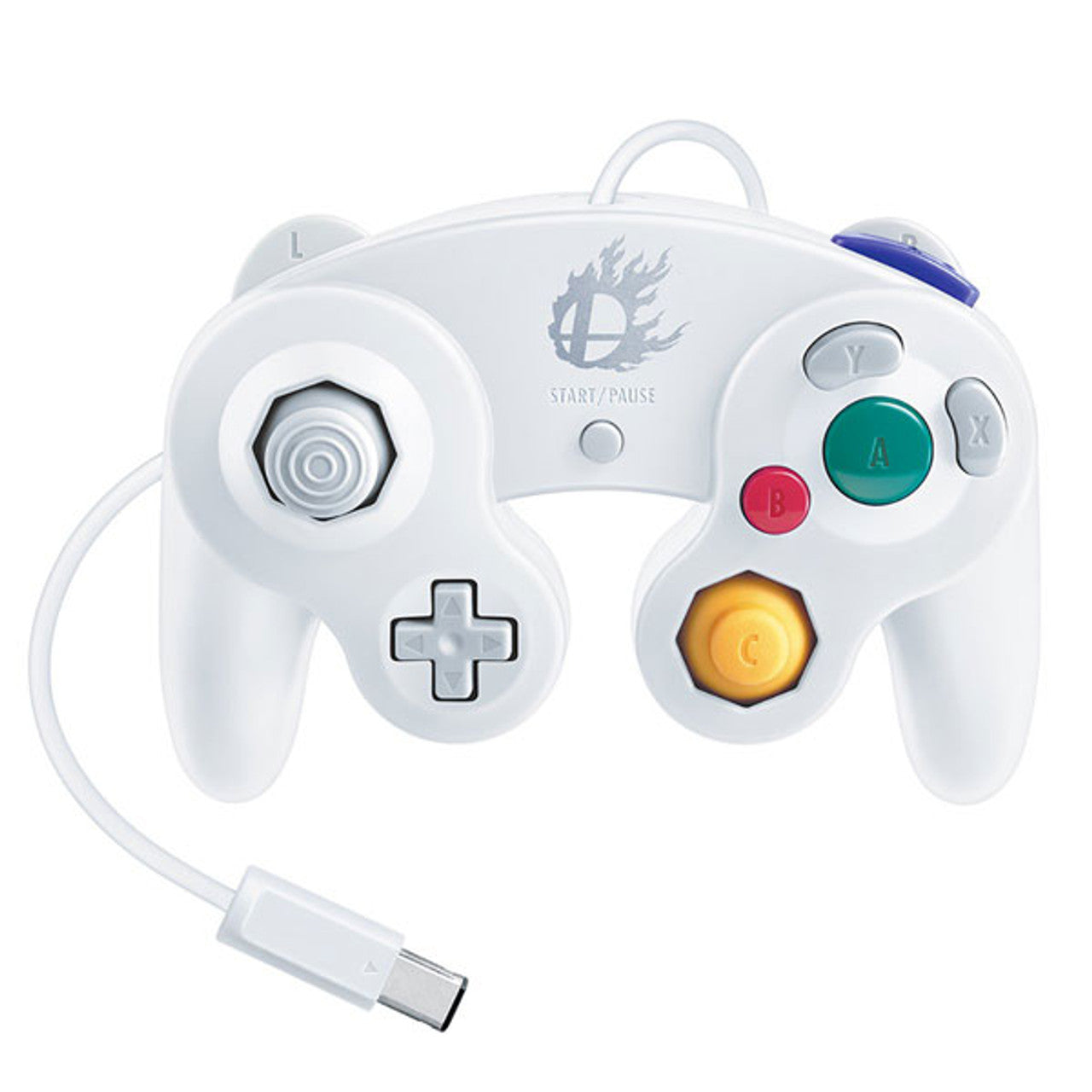 Nintendo GameCube White SUPER SMASH BROS. Controller