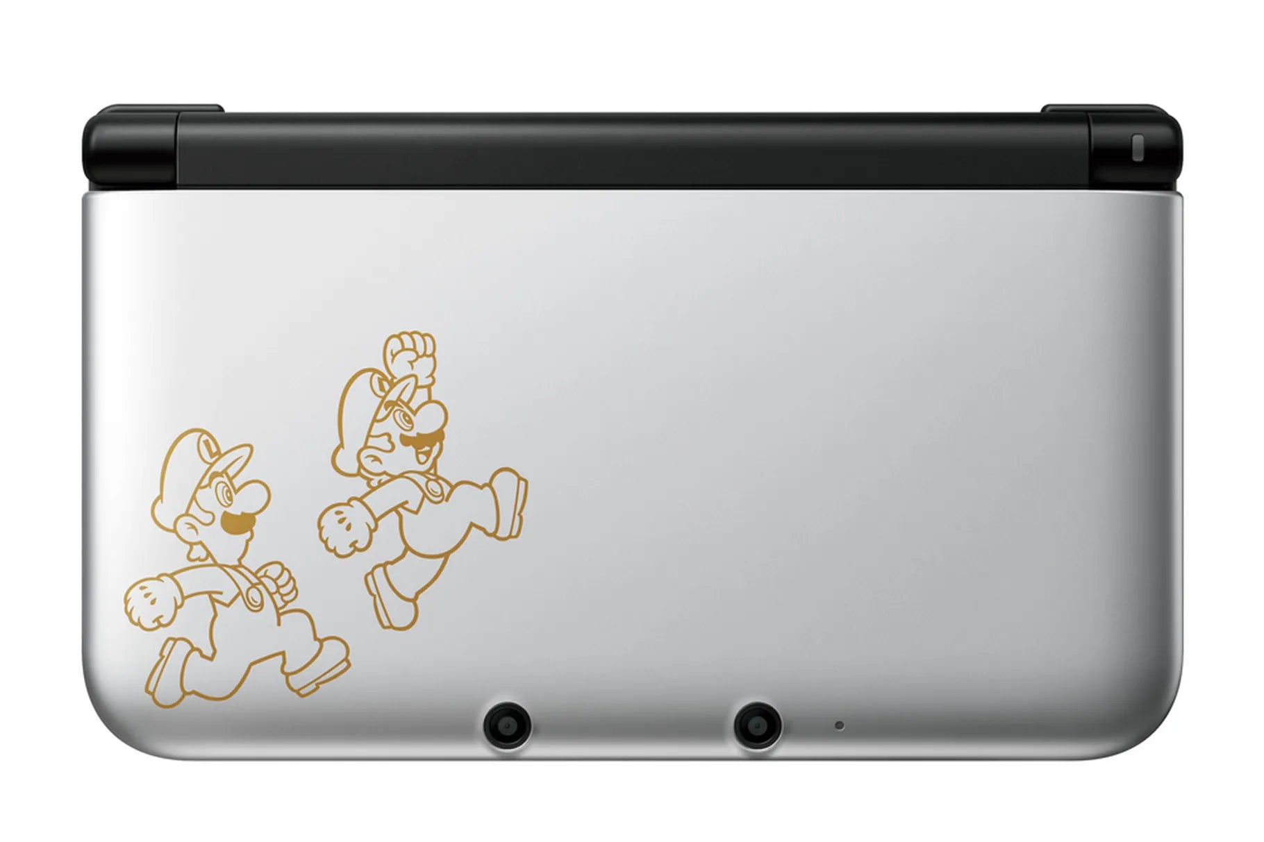 Nintendo Silver 3DS XL with Mario & Luigi : Dream Team  Handheld Console
