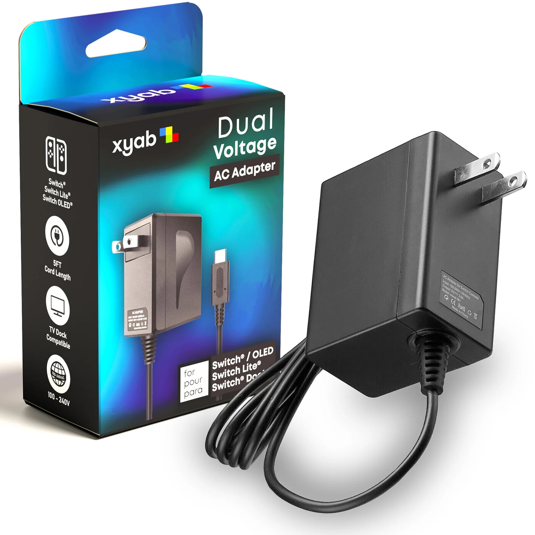 Power Adapter for Nintendo Switch®
