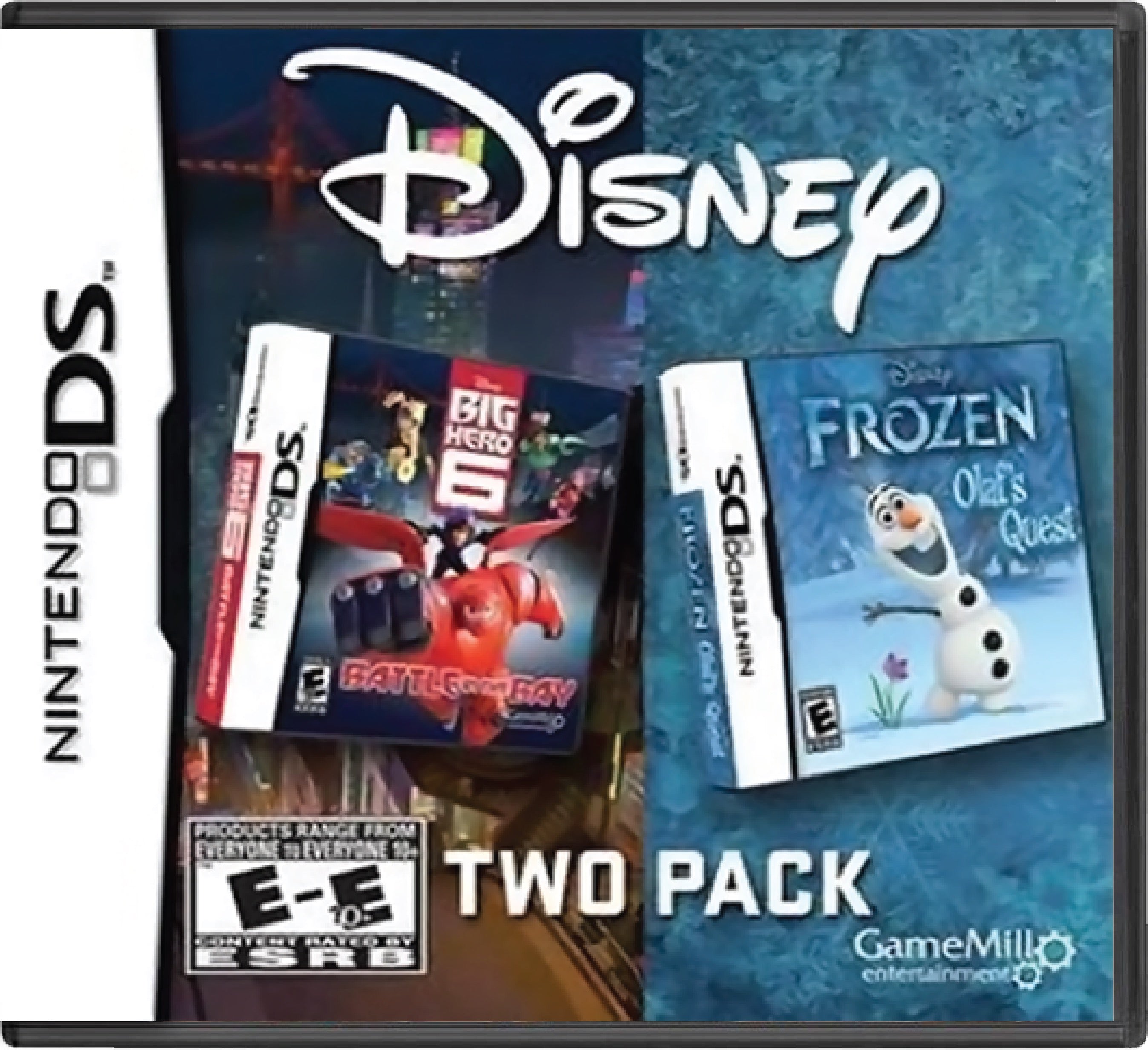 2 Game Pack Frozen + Big Hero 6 Cover Art