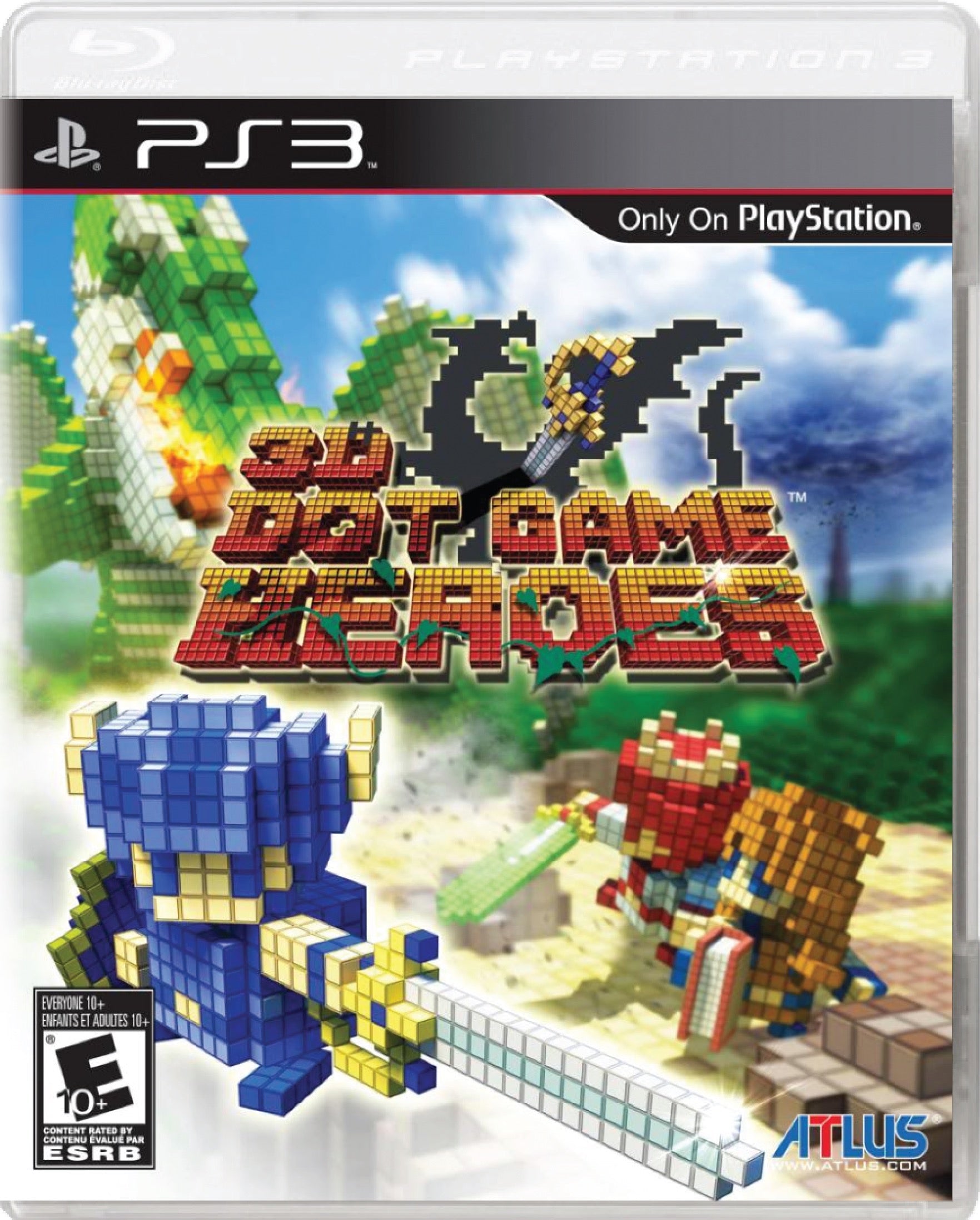 3D Dot Game Heroes Cover Art