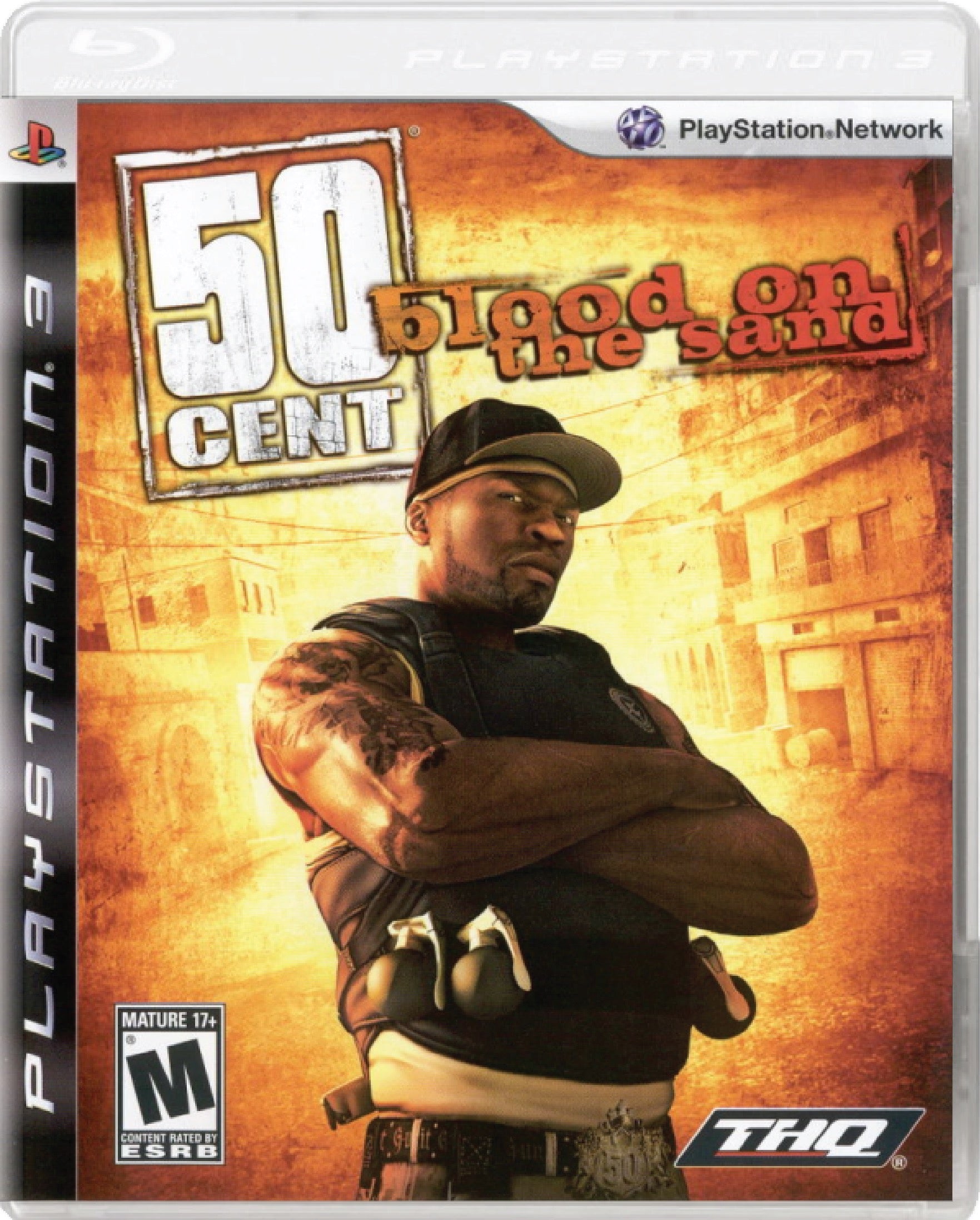 50 Cent Blood on the Sand Cover Art