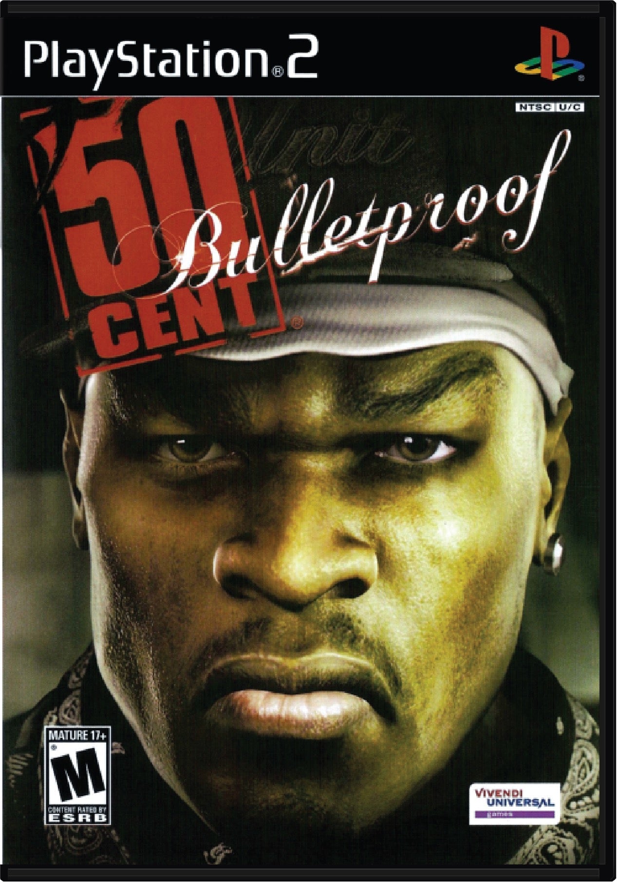 50 Cent Bulletproof Cover Art and Product Photo