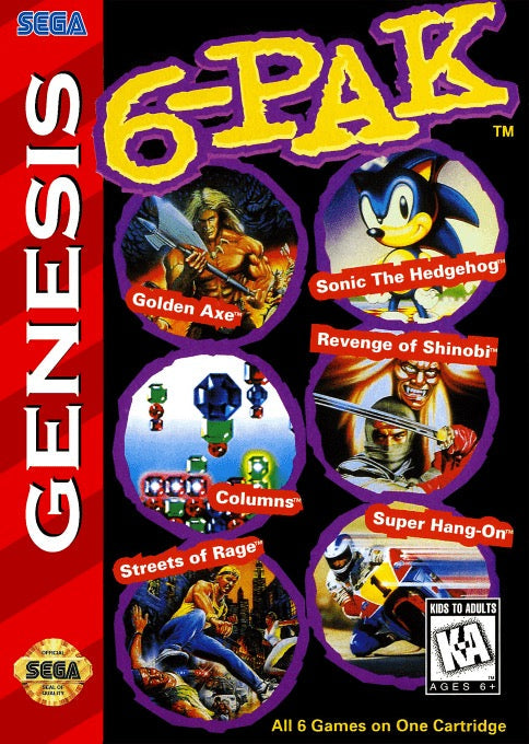 6-Pak Cover Art