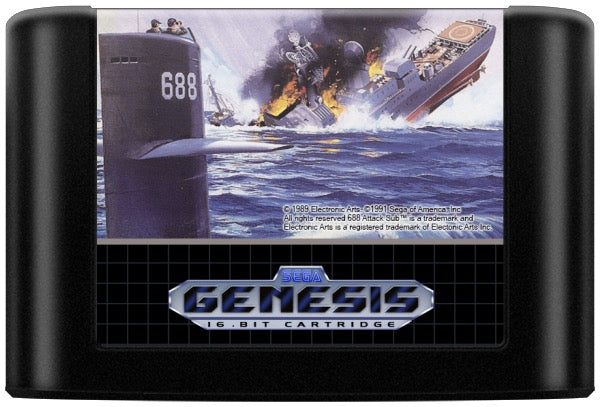 688 Attack Sub Cartridge