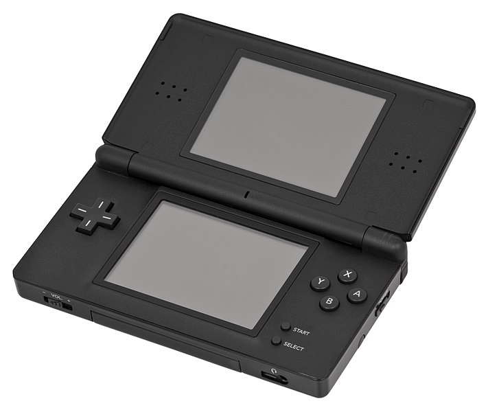 Nintendo DS Lite Oynx Black Handheld Console