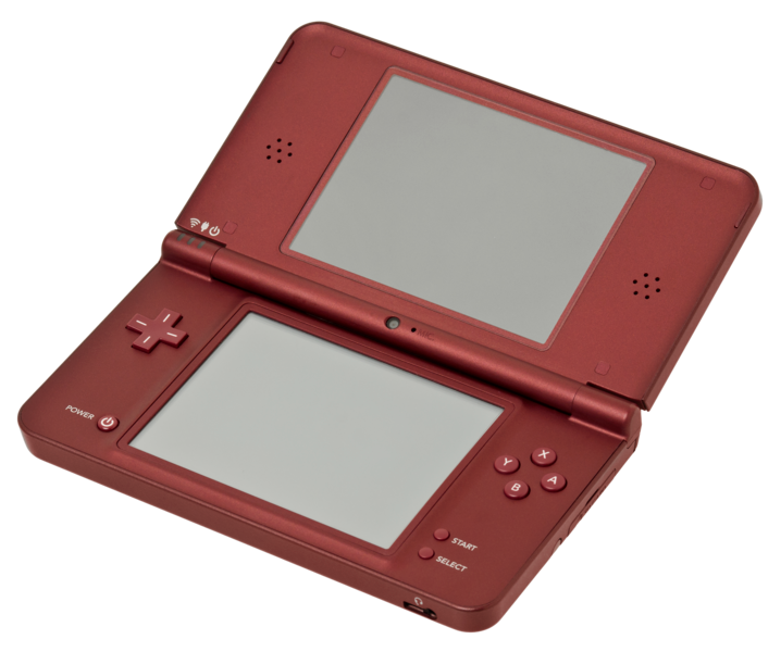 Nintendo DSi XL Burgundy Wine Red Handheld Console