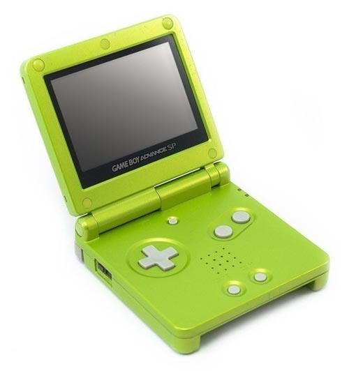 Nintendo Game Boy Advance GBA SP Lime Green Handheld Console
