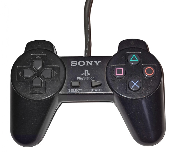 Sony PlayStation 1 PS1 Black Controller (SCPH-1080)