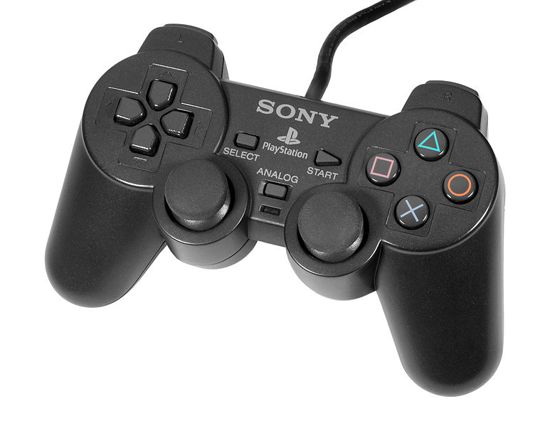 Sony PlayStation 1 PS1 Black Controller