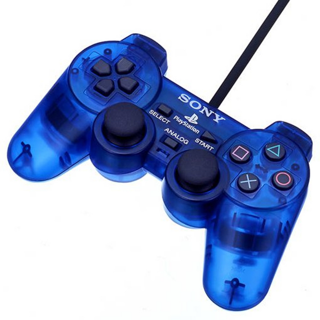 Sony PlayStation 2, Ocean Blue DualShock 2 Controller OEM